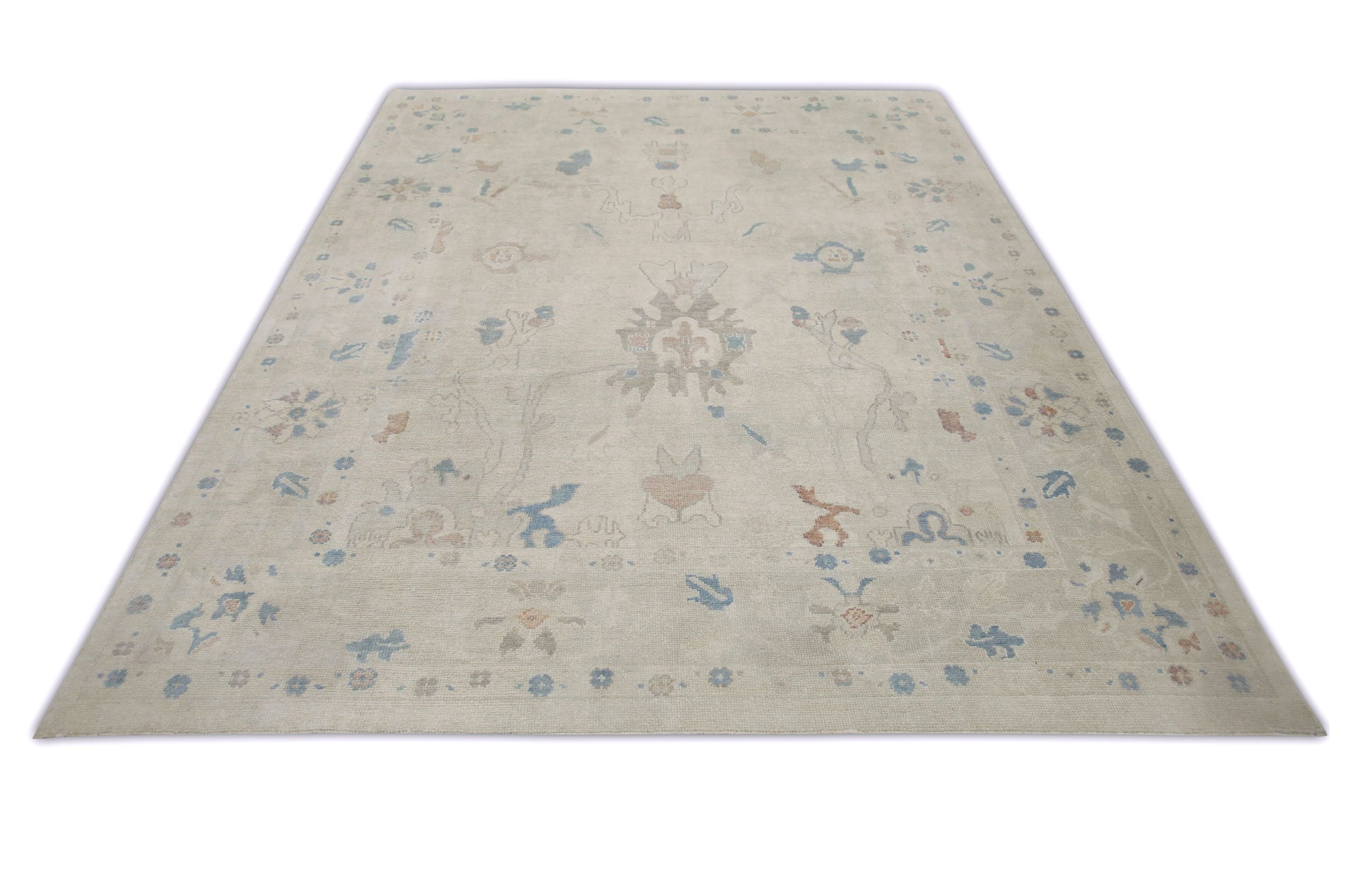 Turkish Oushak Rug 8'3" x 10'8" #10938