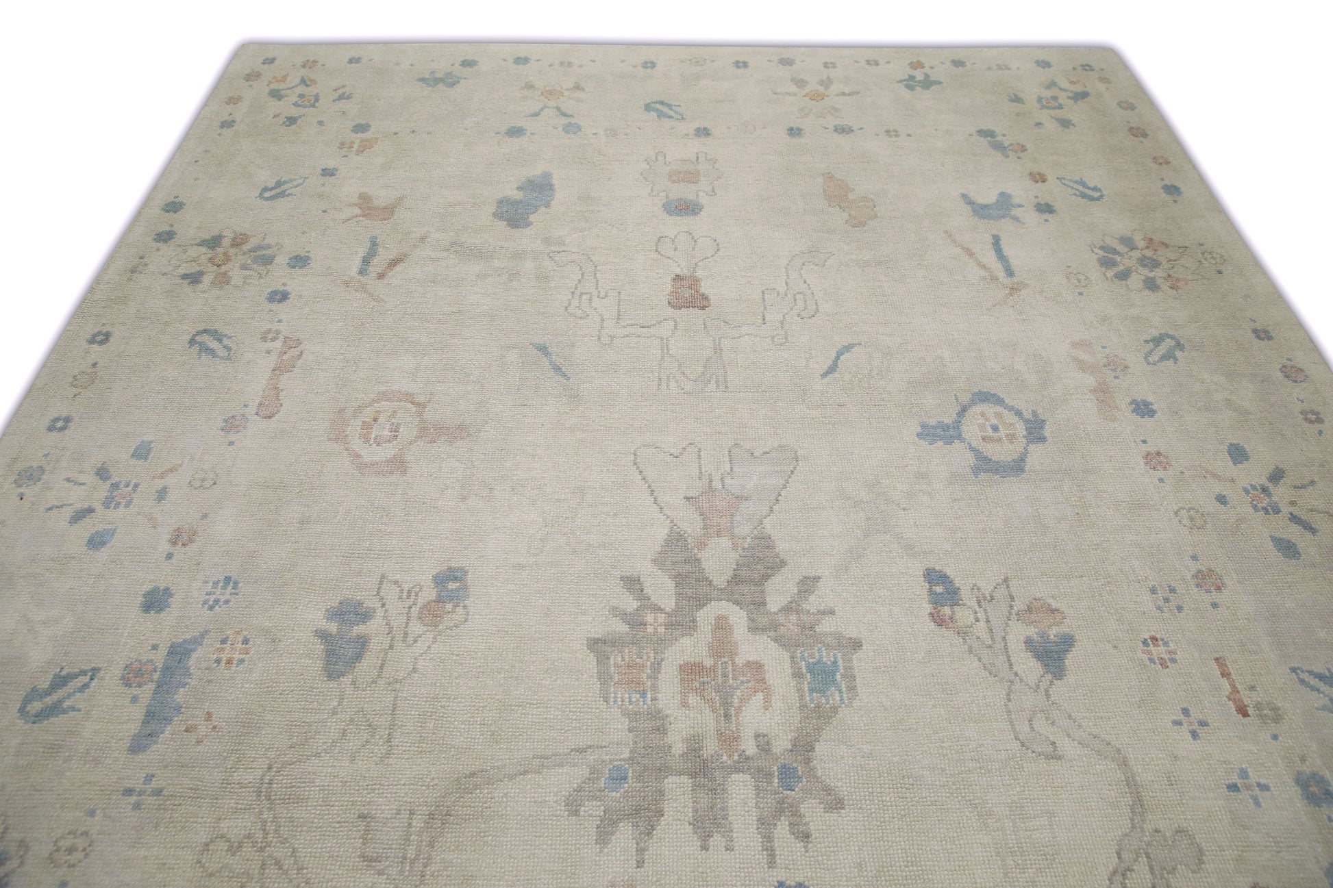 Turkish Oushak Rug 8'3" x 10'8" #10938