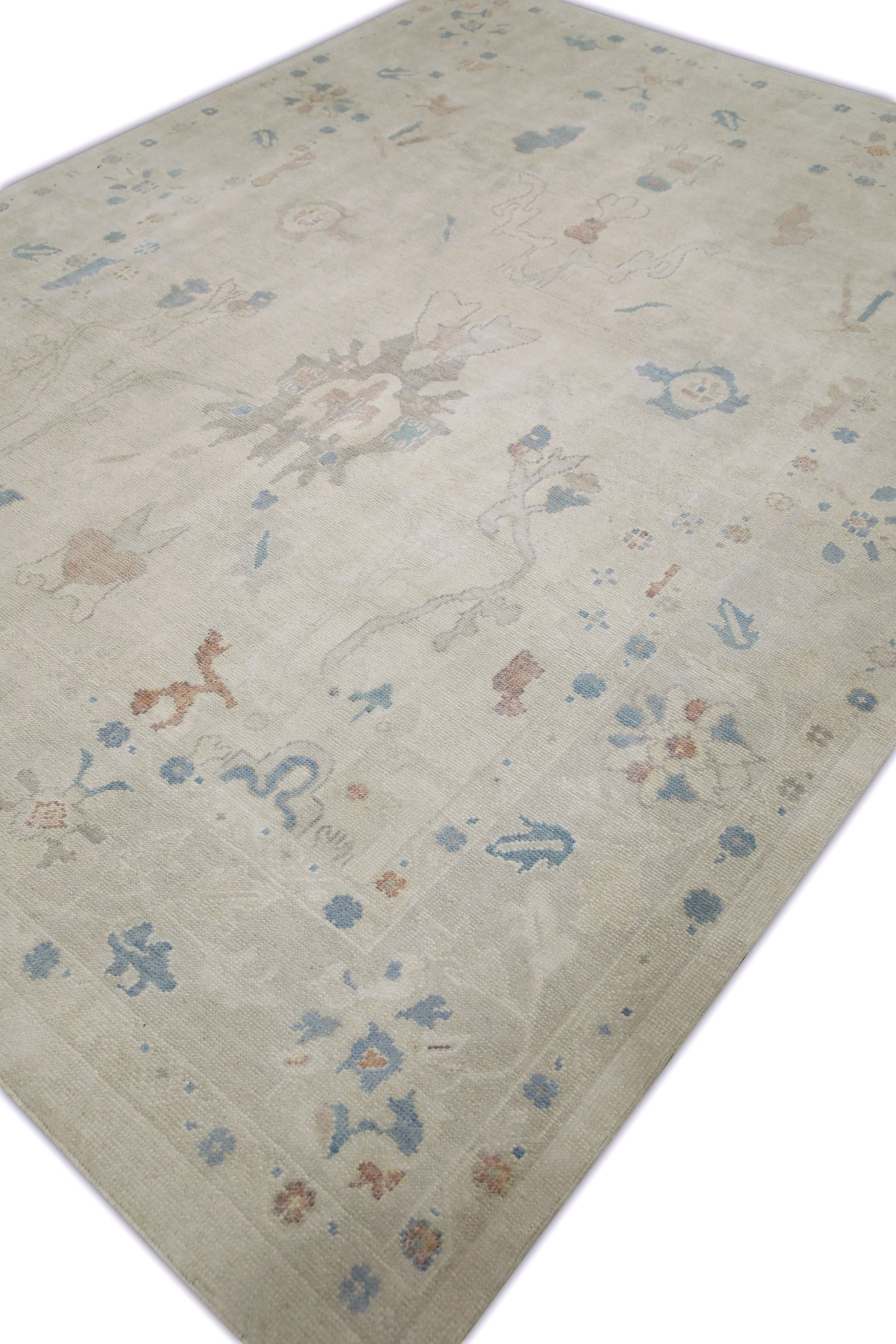Turkish Oushak Rug 8'3" x 10'8" #10938