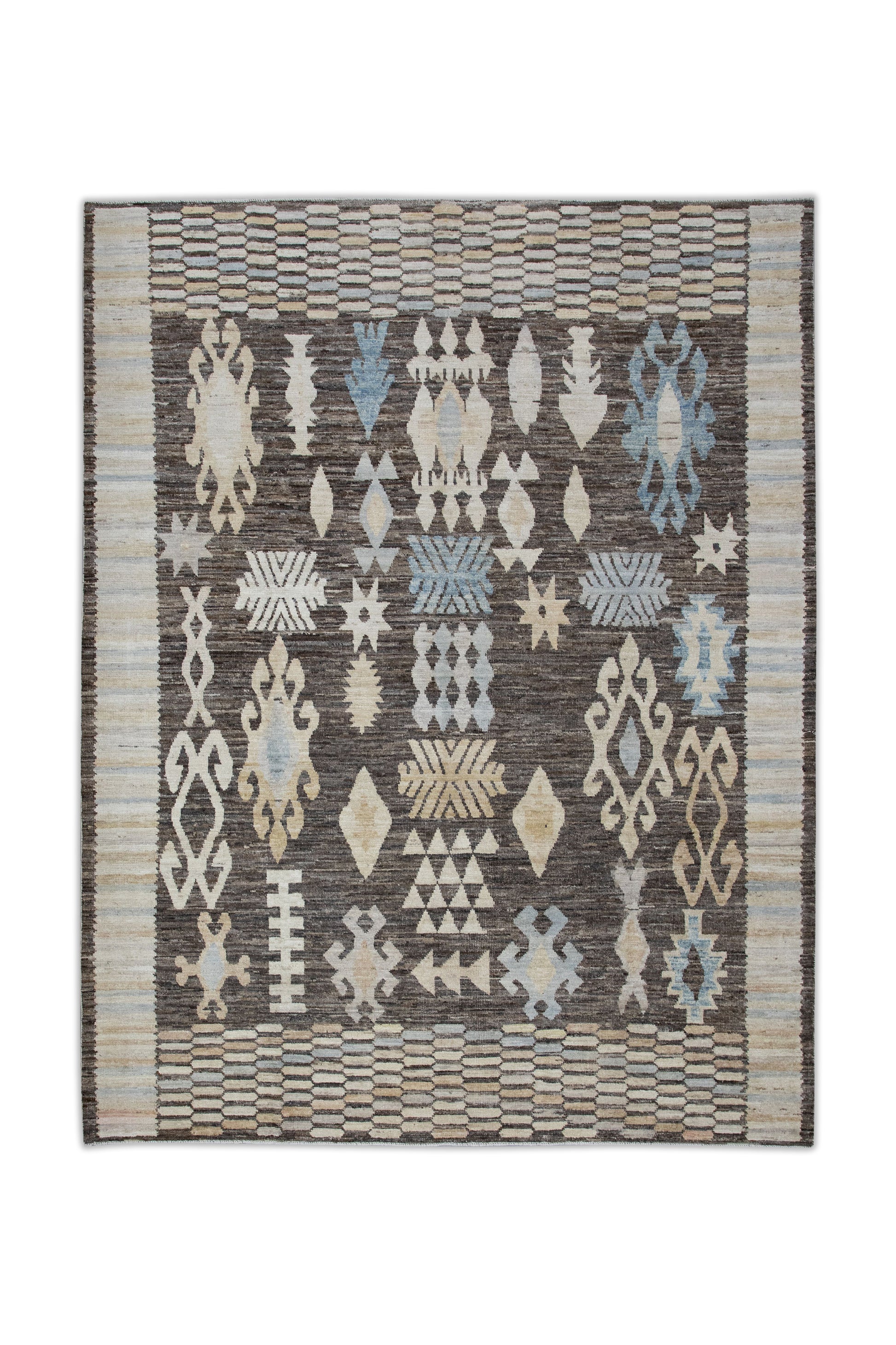 Turkish Oushak Rug 8'2" x 9'11" #8016