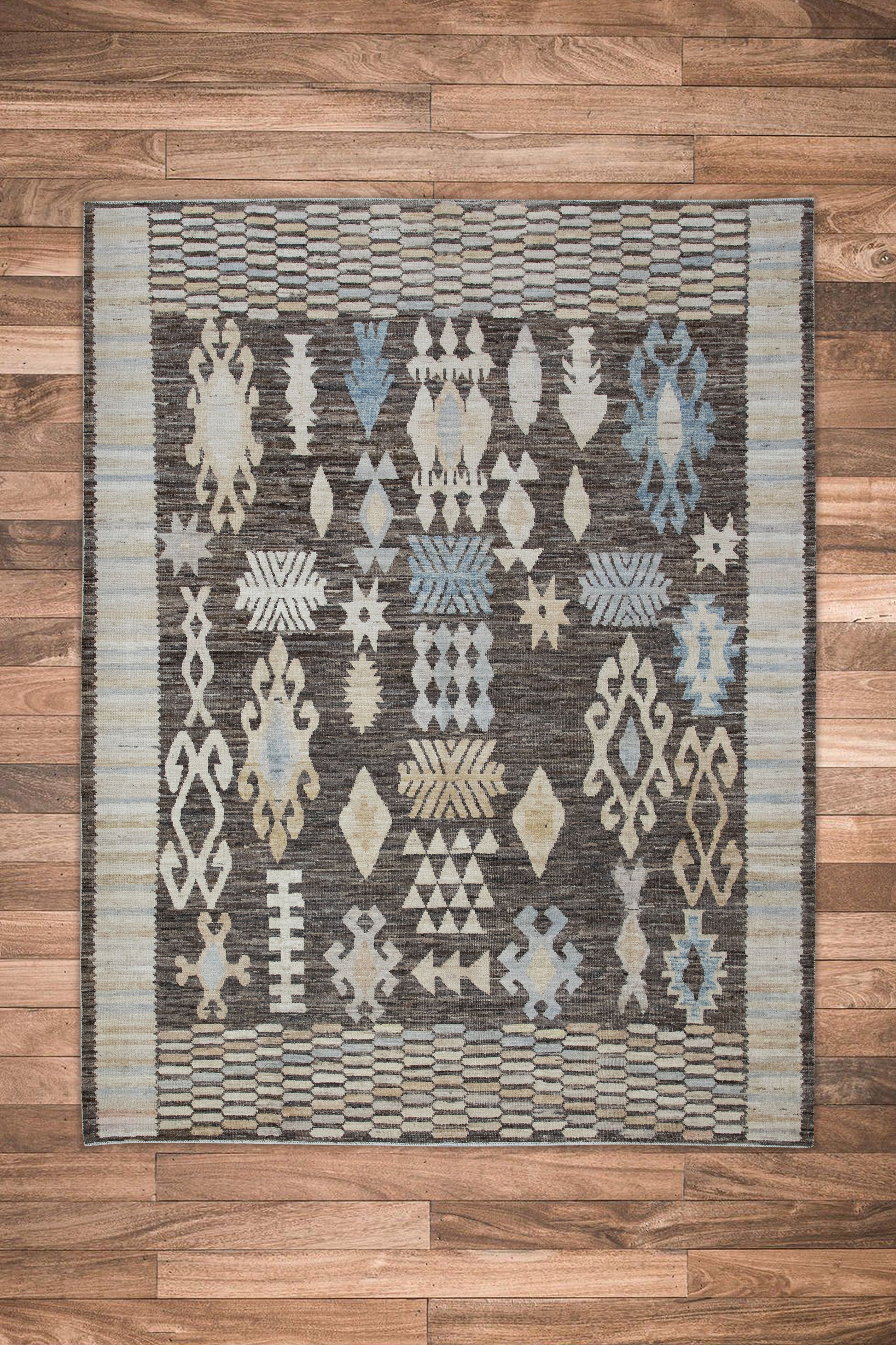 Turkish Oushak Rug 8'2" x 9'11" #8016