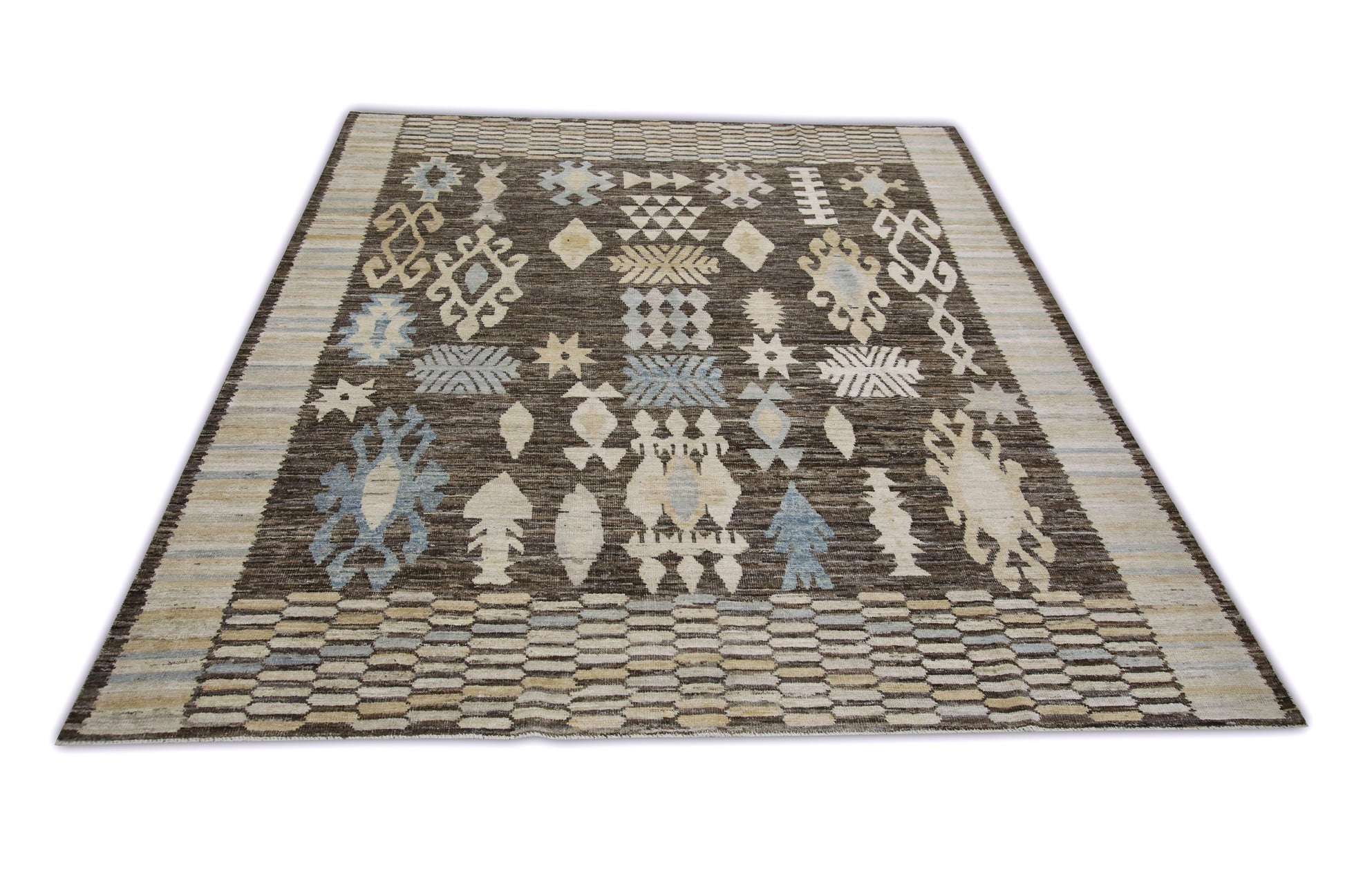 Turkish Oushak Rug 8'2" x 9'11" #8016