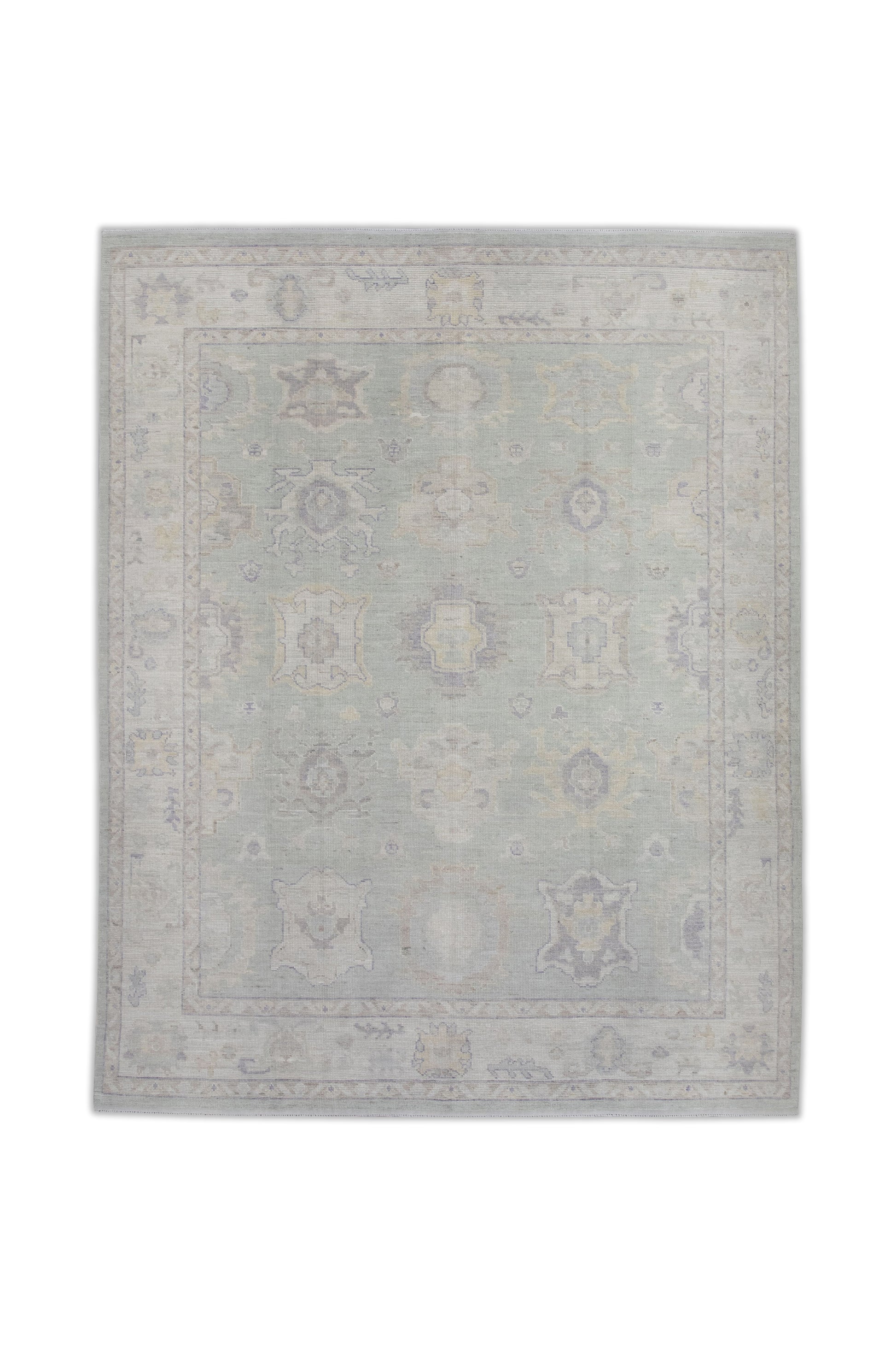 Turkish Oushak Rug 8'2" x 11' #8003