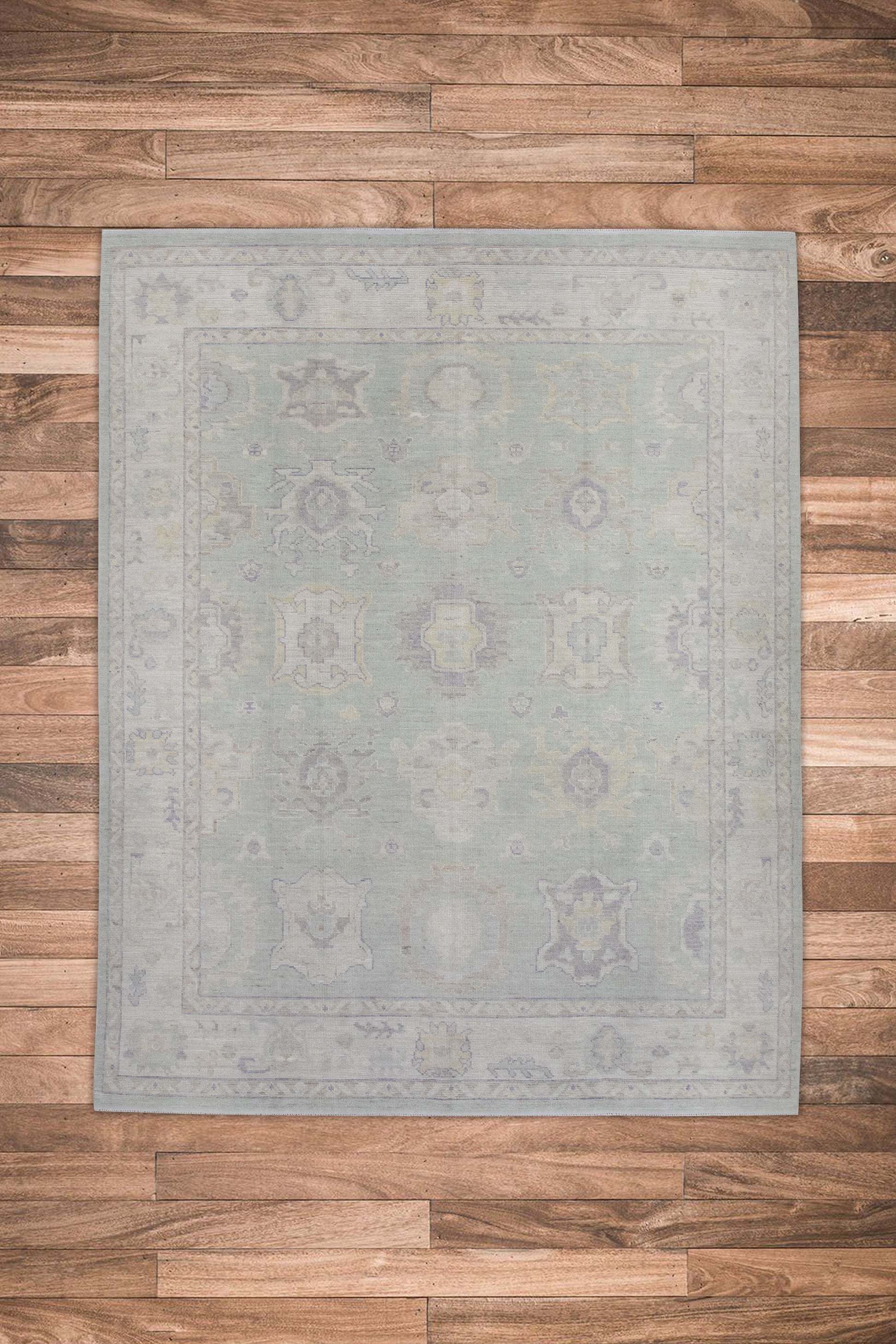 Turkish Oushak Rug 8'2" x 11' #8003