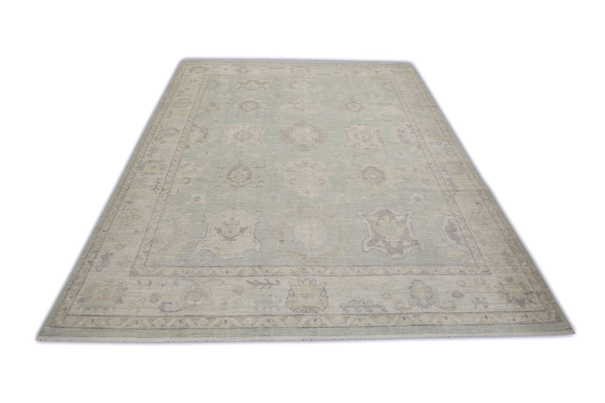 Turkish Oushak Rug 8'2" x 11' #8003
