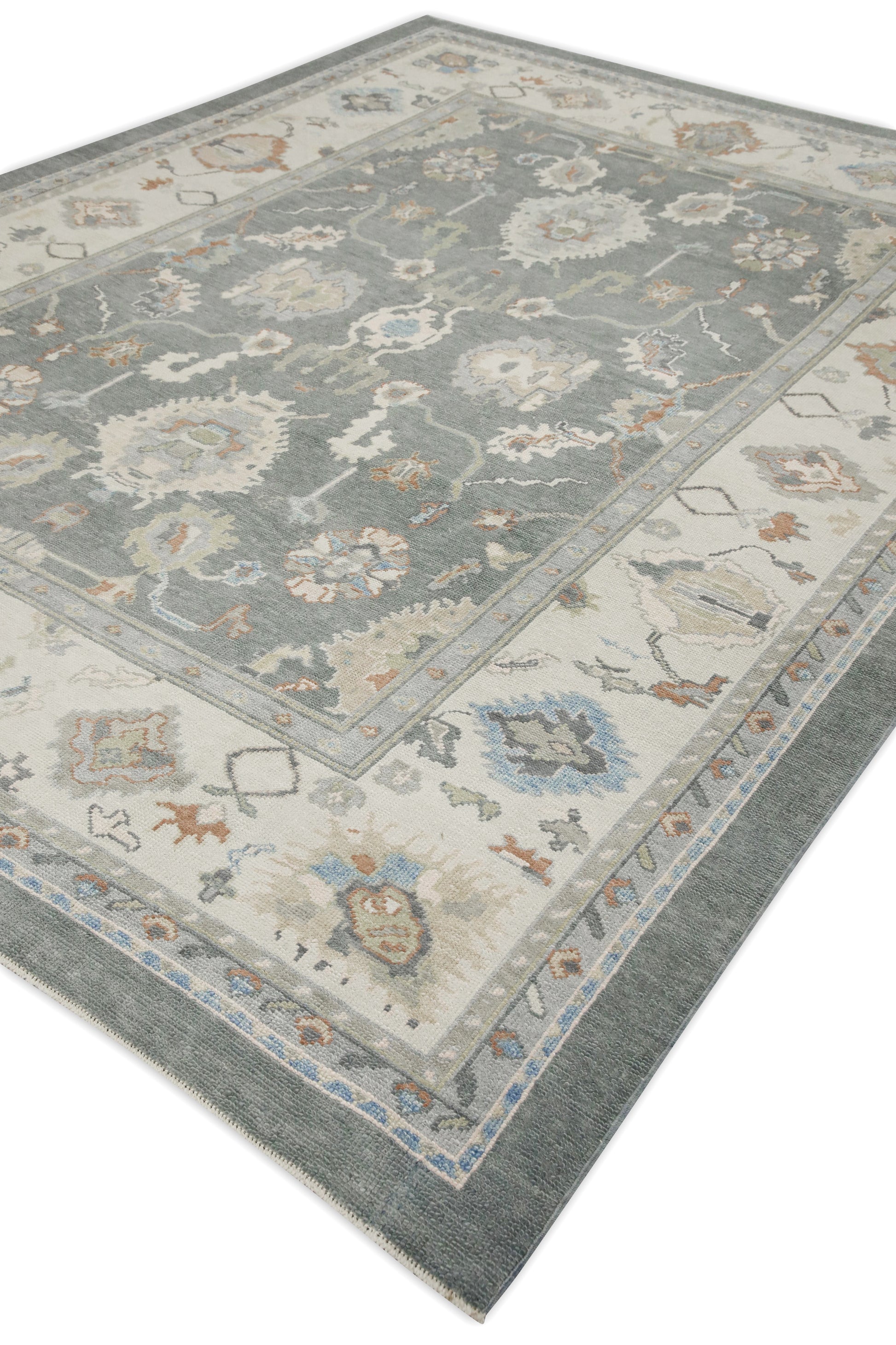 Turkish Oushak Rug 8'11" x 11'8" #7596