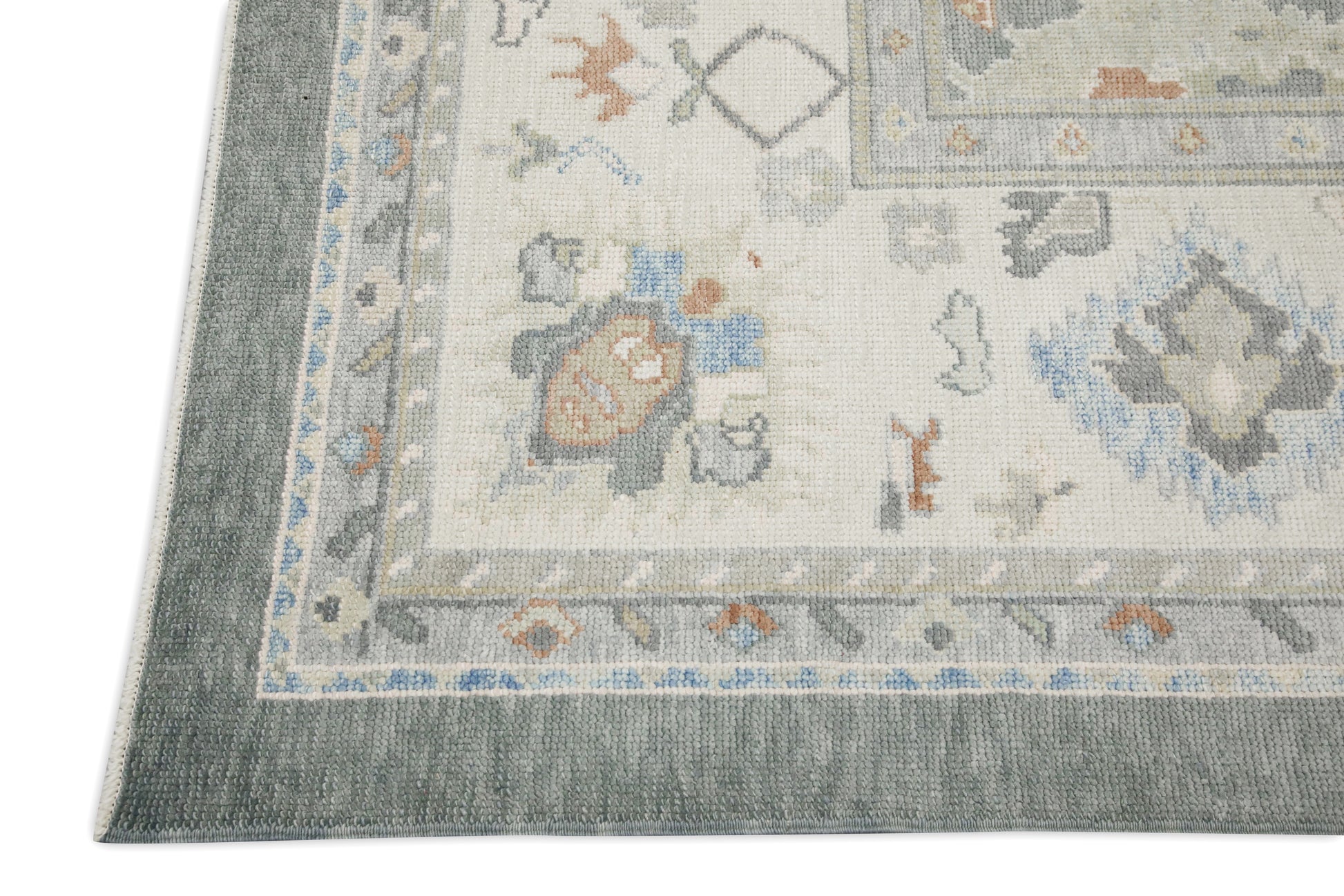 Turkish Oushak Rug 8'11" x 11'8" #7596