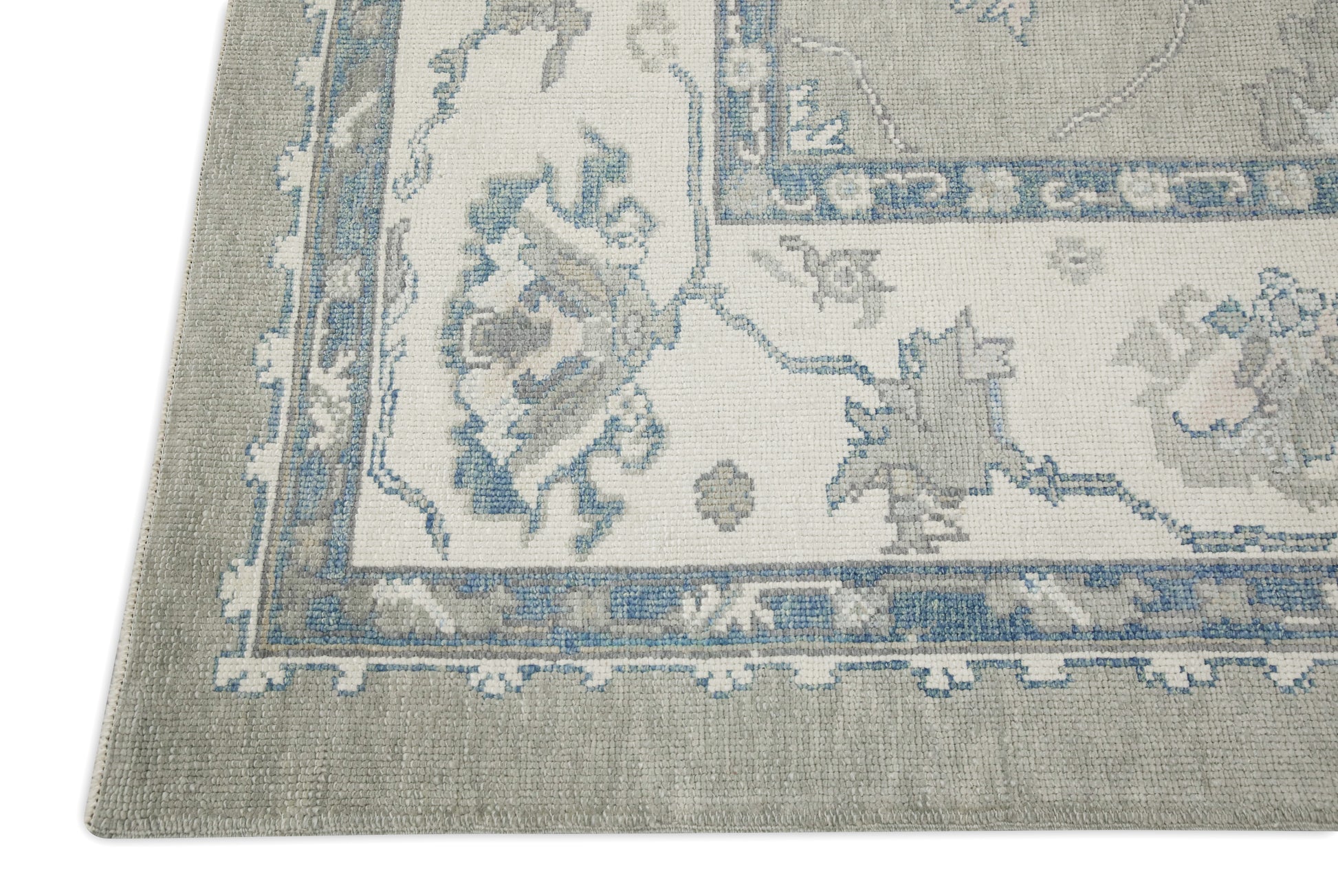 Turkish Oushak Rug 9'1" x 12' #7506