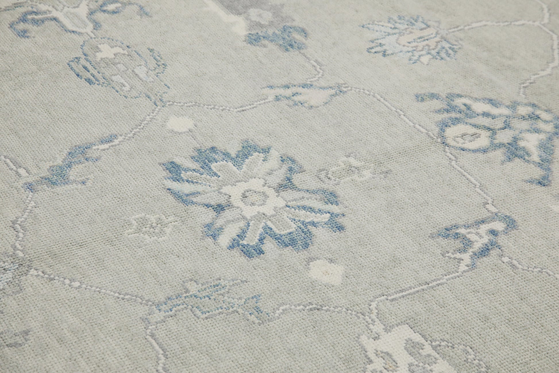 Turkish Oushak Rug 9'1" x 12' #7506