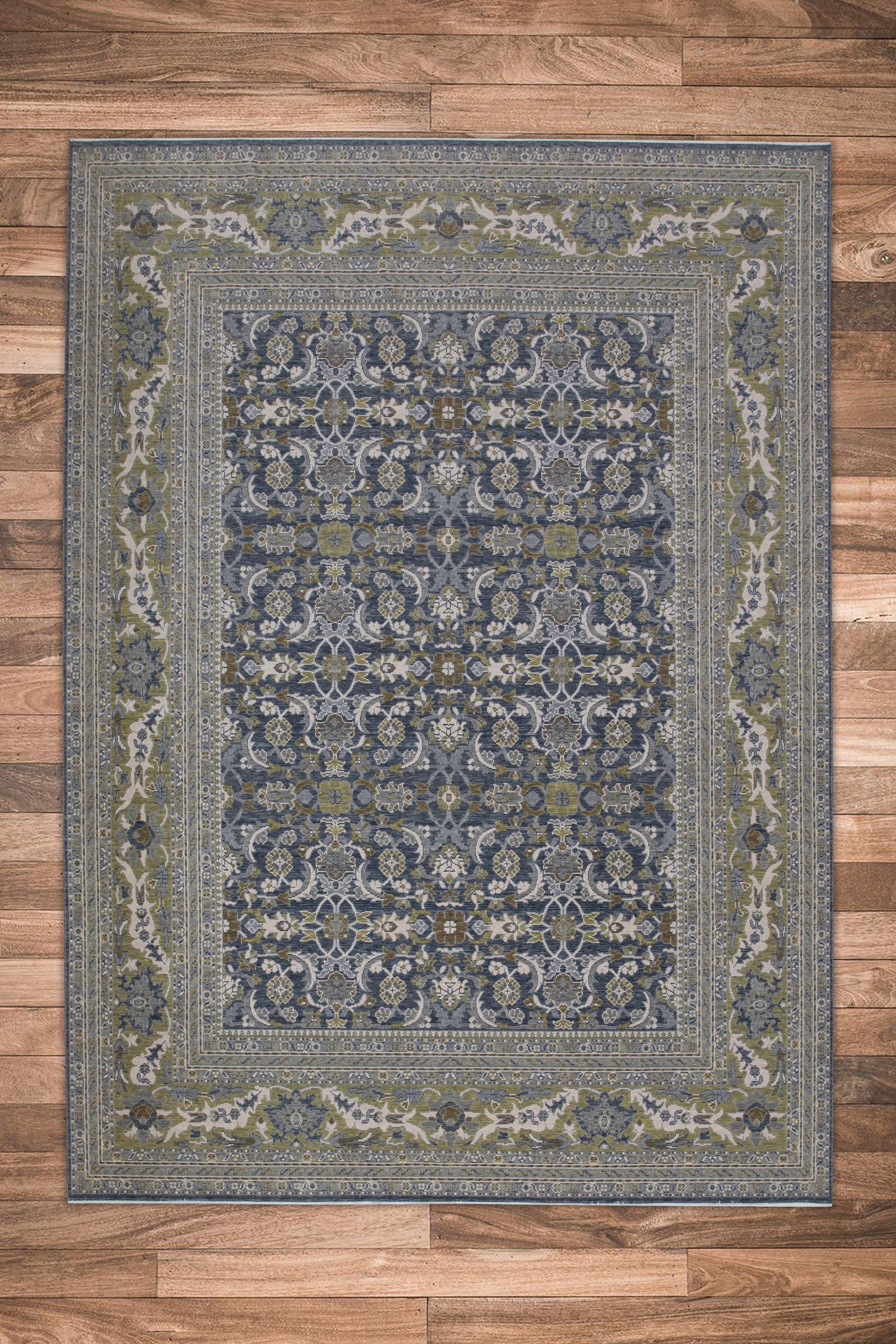 Turkish Oushak Rug 7'11" x 10'1" #07