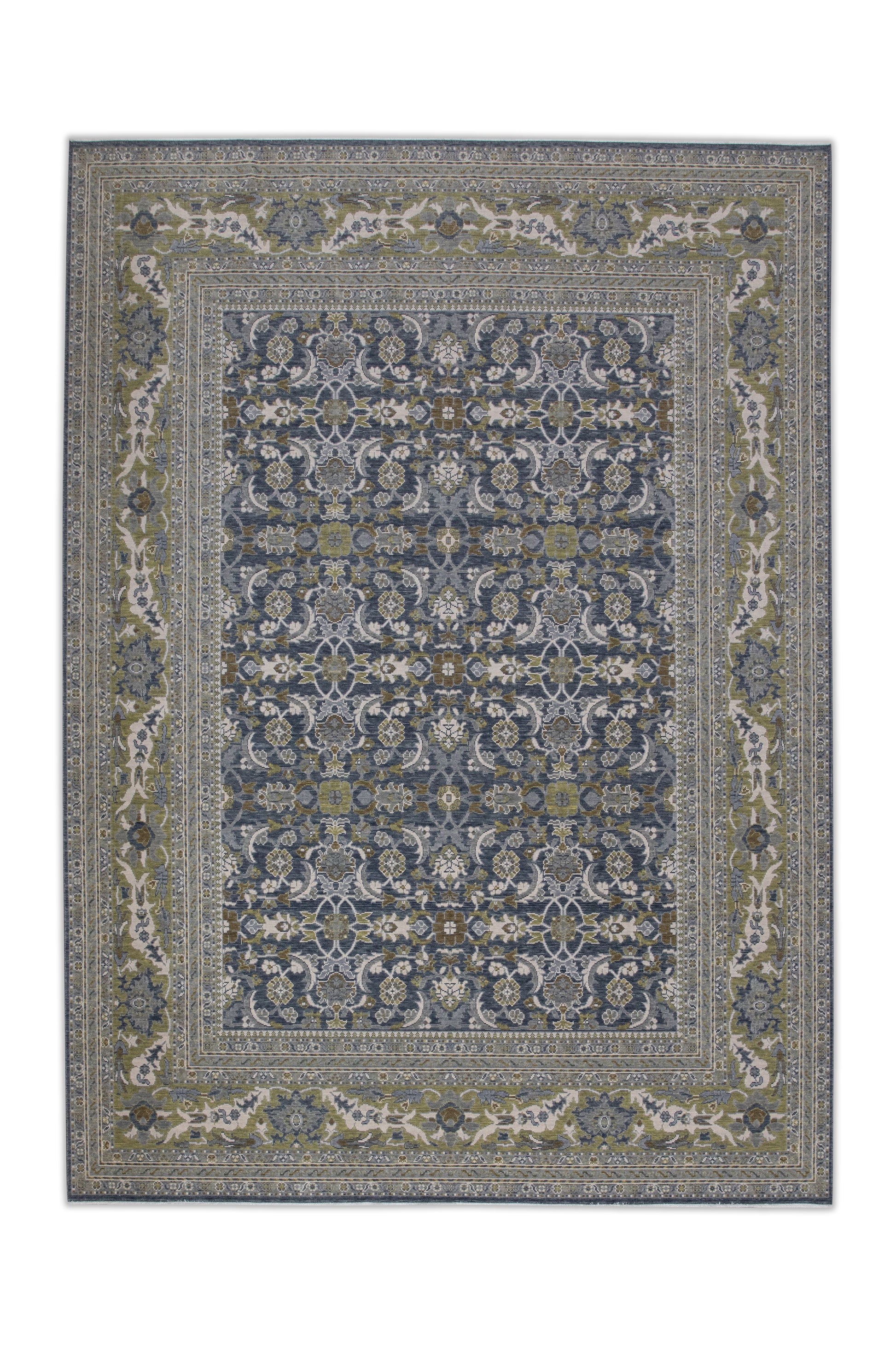 Turkish Oushak Rug 7'11" x 10'1" #07