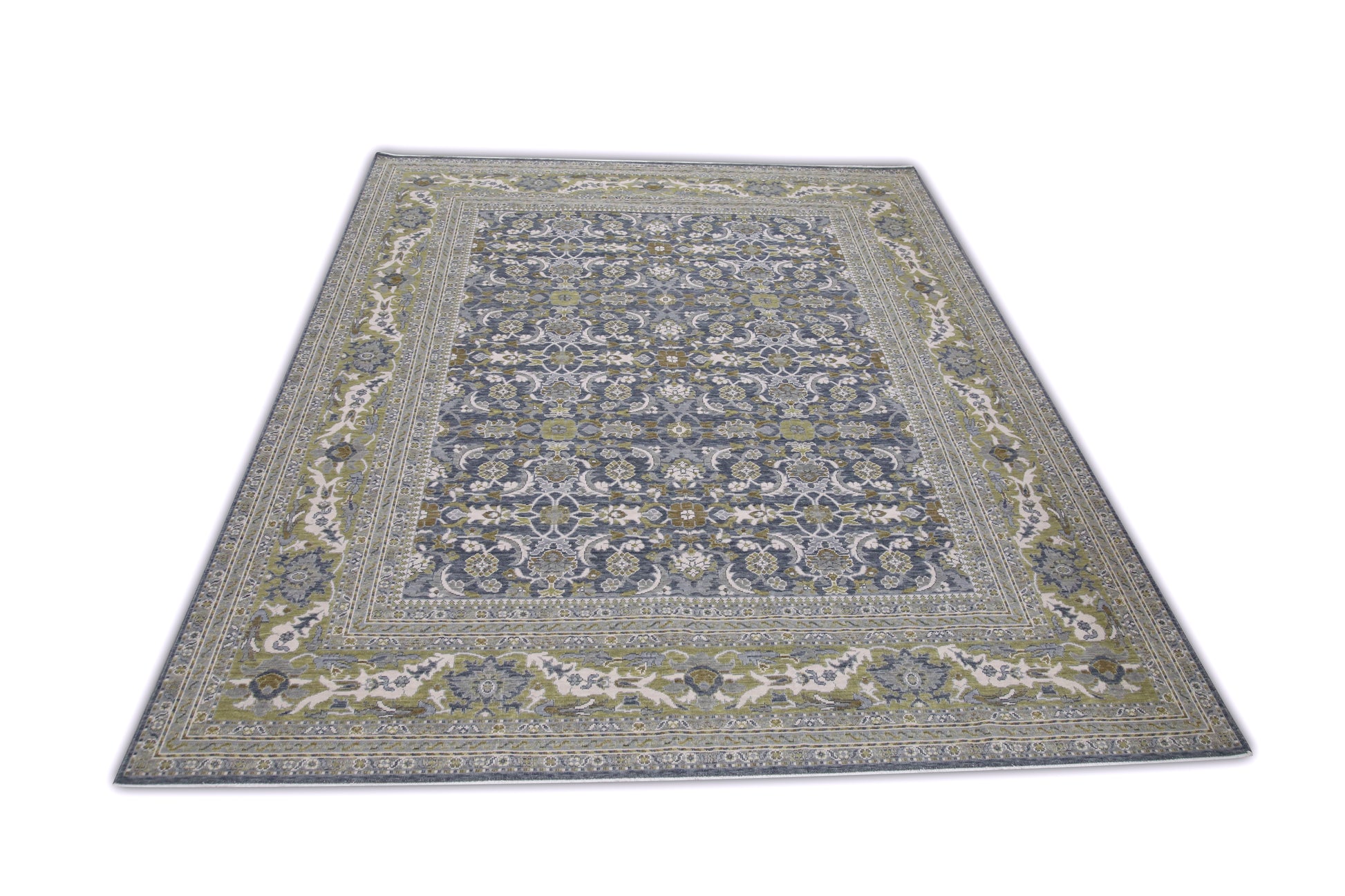 Turkish Oushak Rug 7'11" x 10'1" #07