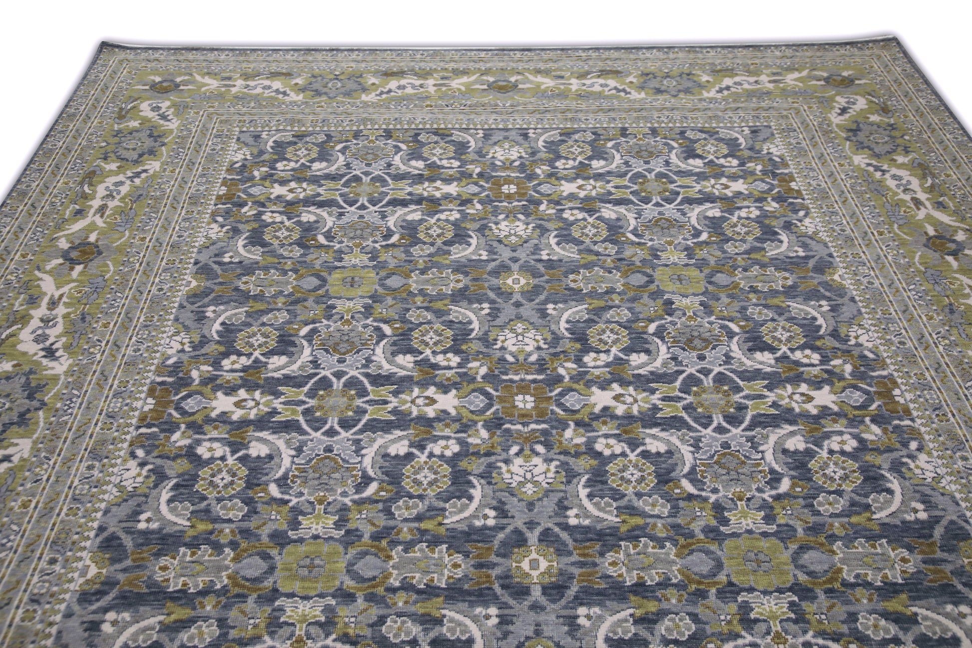 Turkish Oushak Rug 7'11" x 10'1" #07