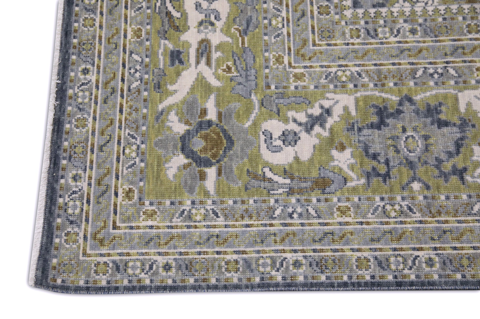 Turkish Oushak Rug 7'11" x 10'1" #07