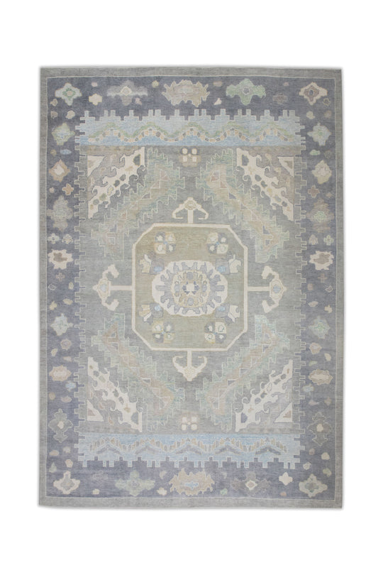 #11288 Turkish Oushak 8'11" x 11'6"