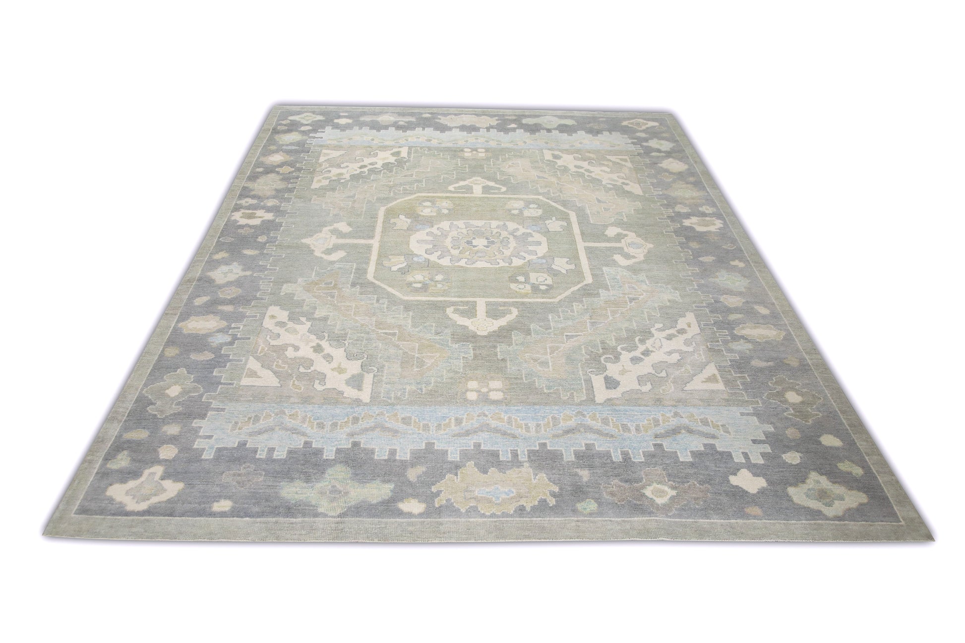 Turkish Oushak Rug 8'11" x 11'6" #11288