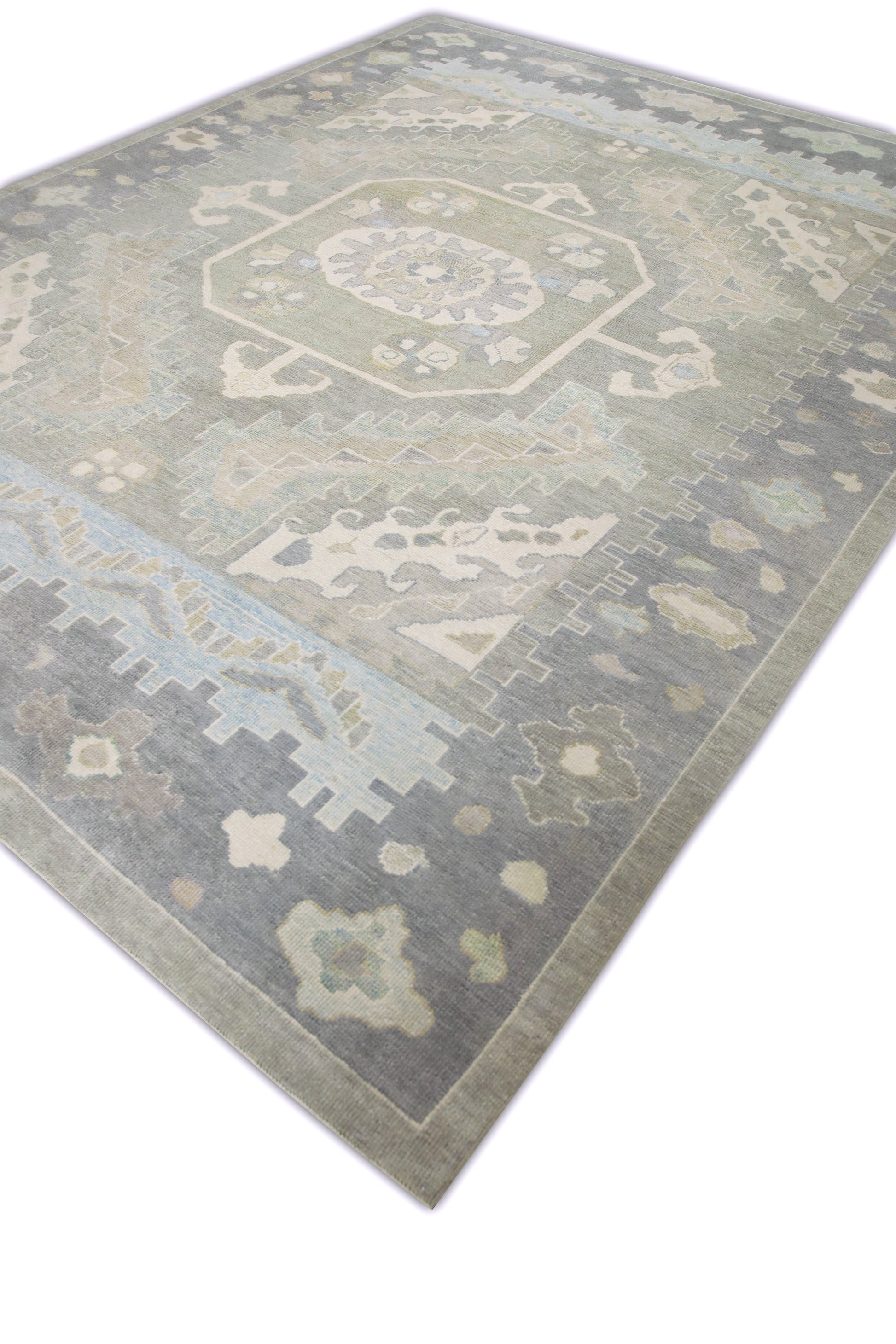 Turkish Oushak Rug 8'11" x 11'6" #11288