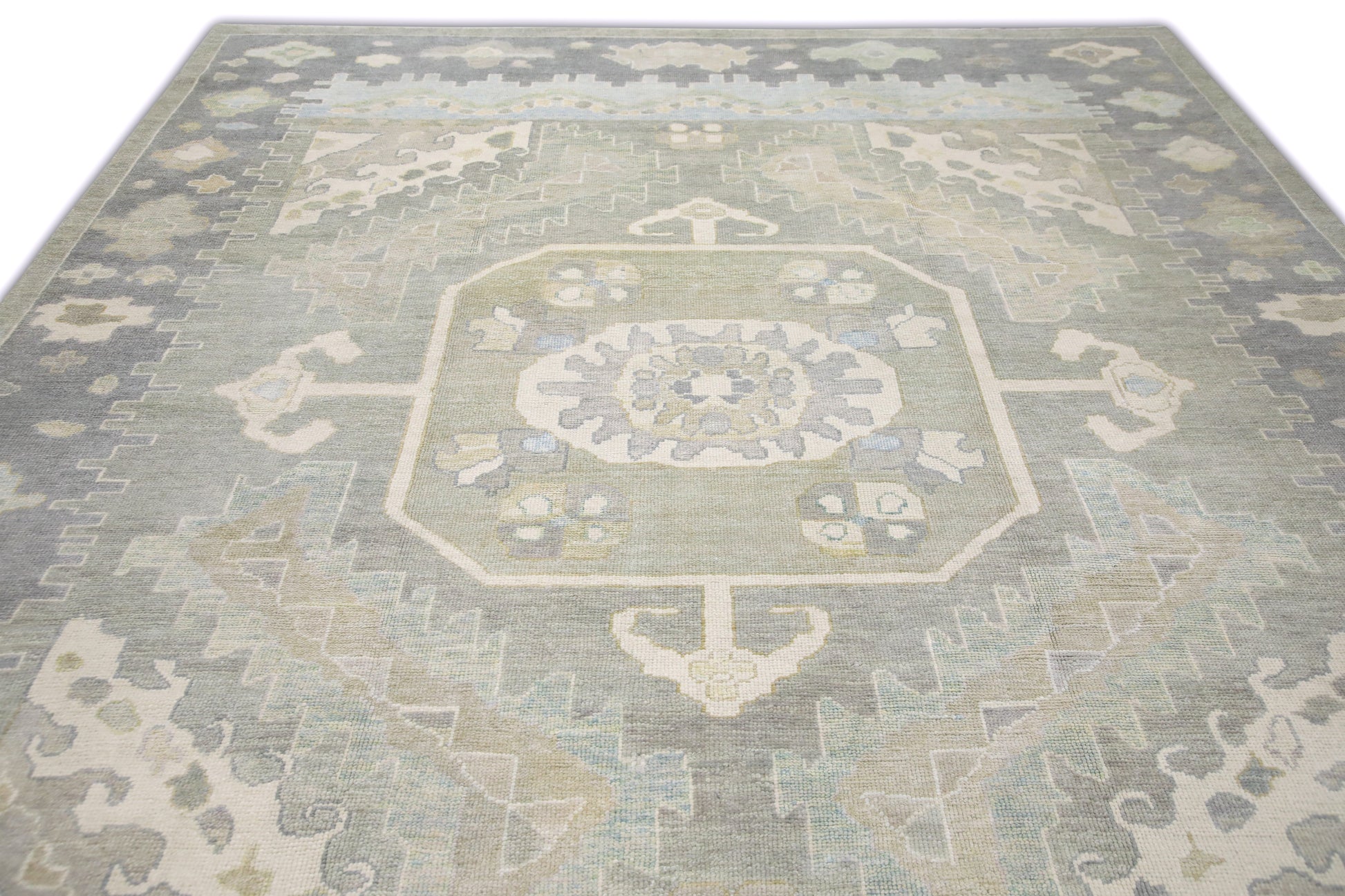Turkish Oushak Rug 8'11" x 11'6" #11288