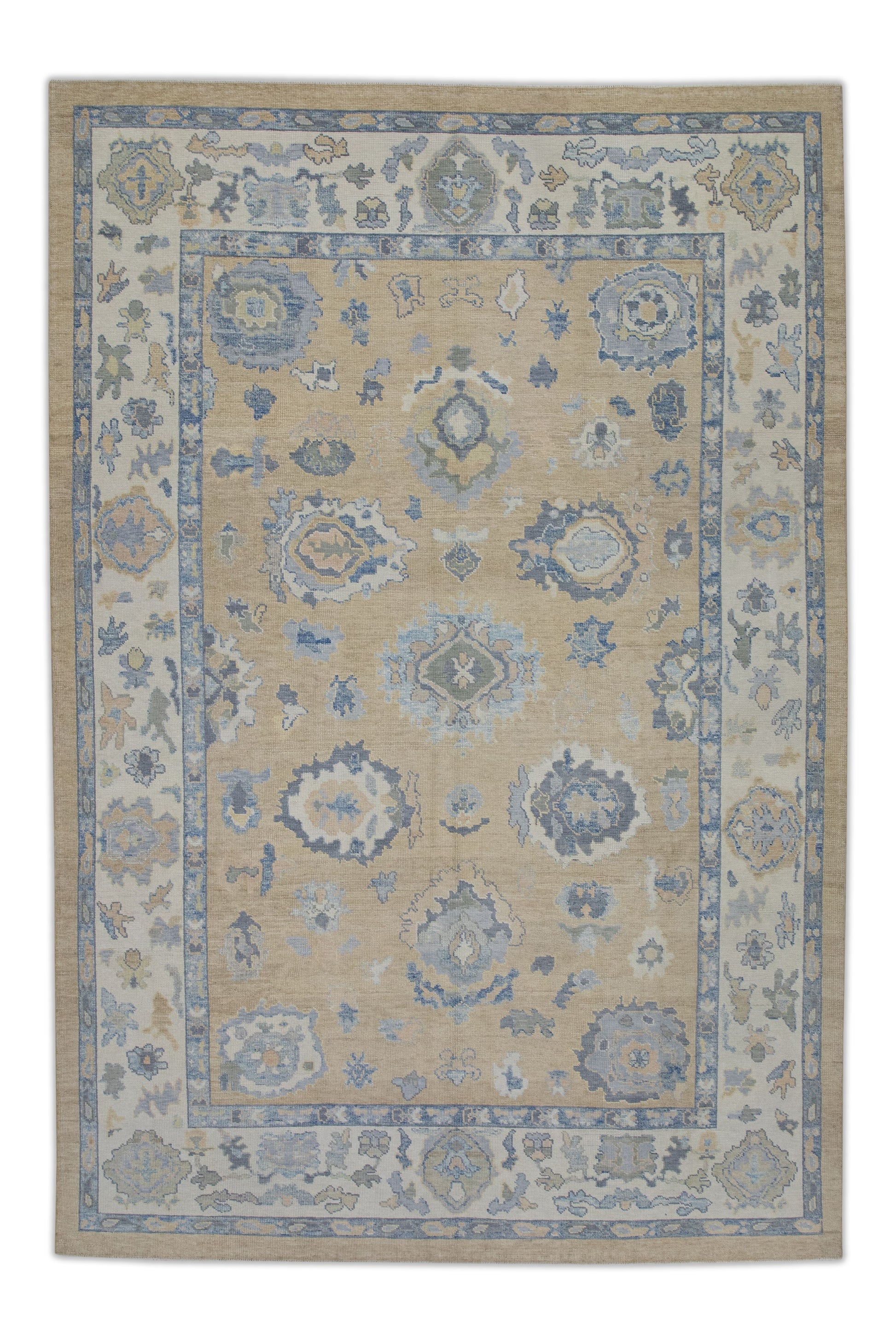 Turkish Oushak Rug 8'6" x 12'5" #7706