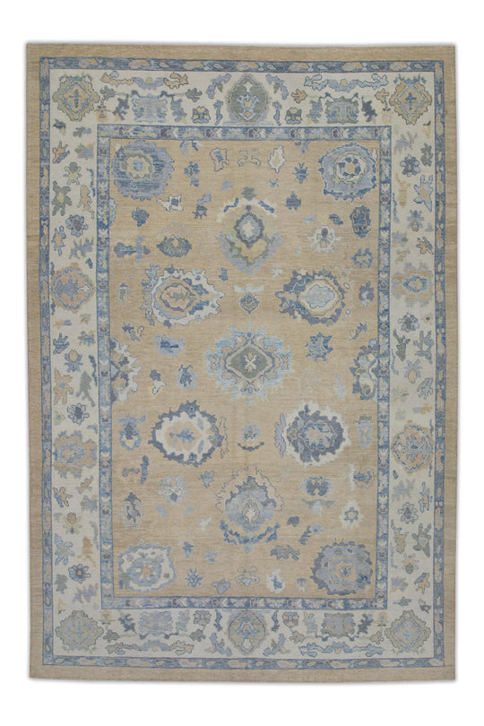 #7706 Turkish Oushak 8'6" x 12'5"