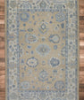 Turkish Oushak Rug 8'6" x 12'5" #7706