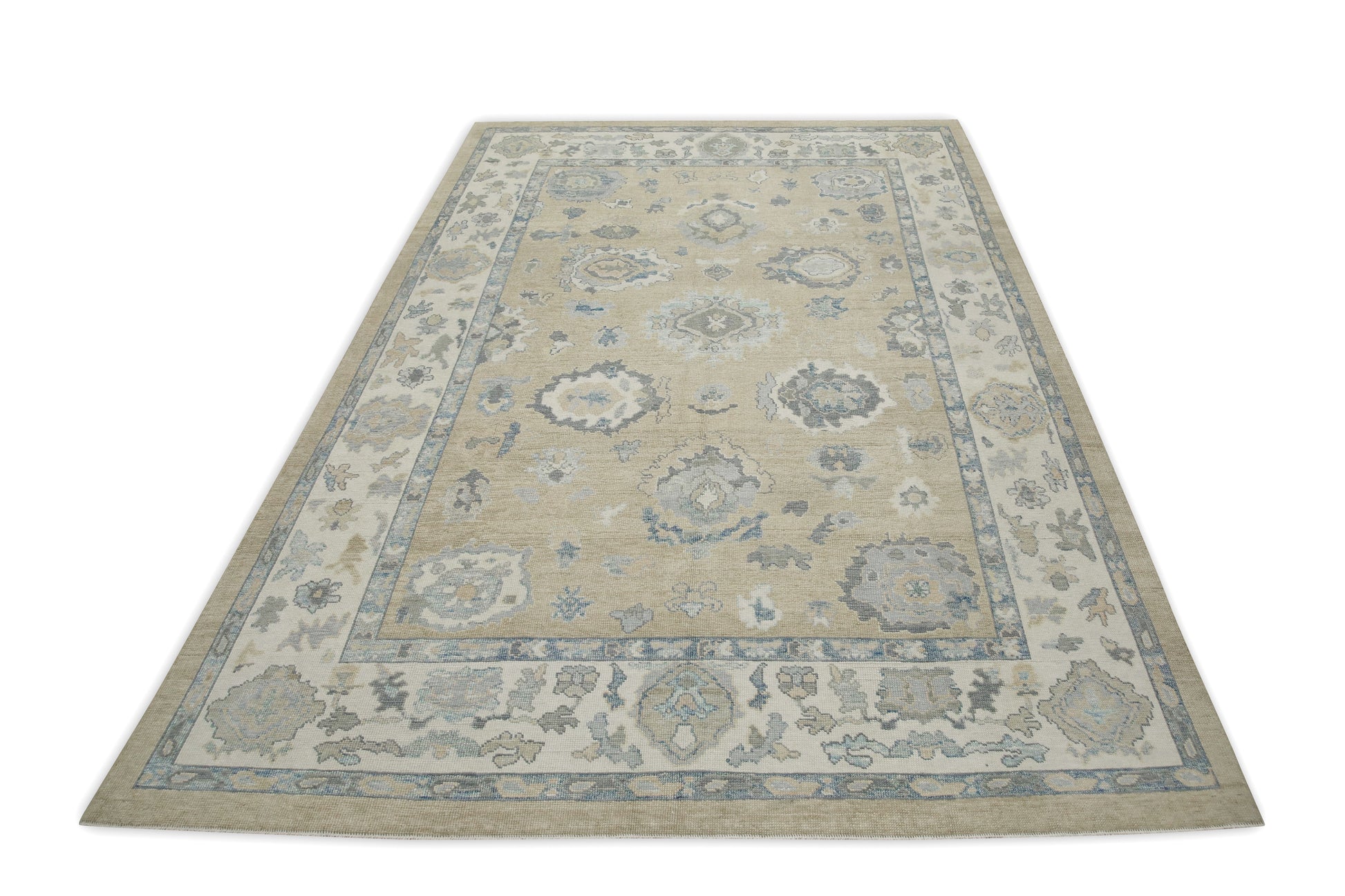 Turkish Oushak Rug 8'6" x 12'5" #7706