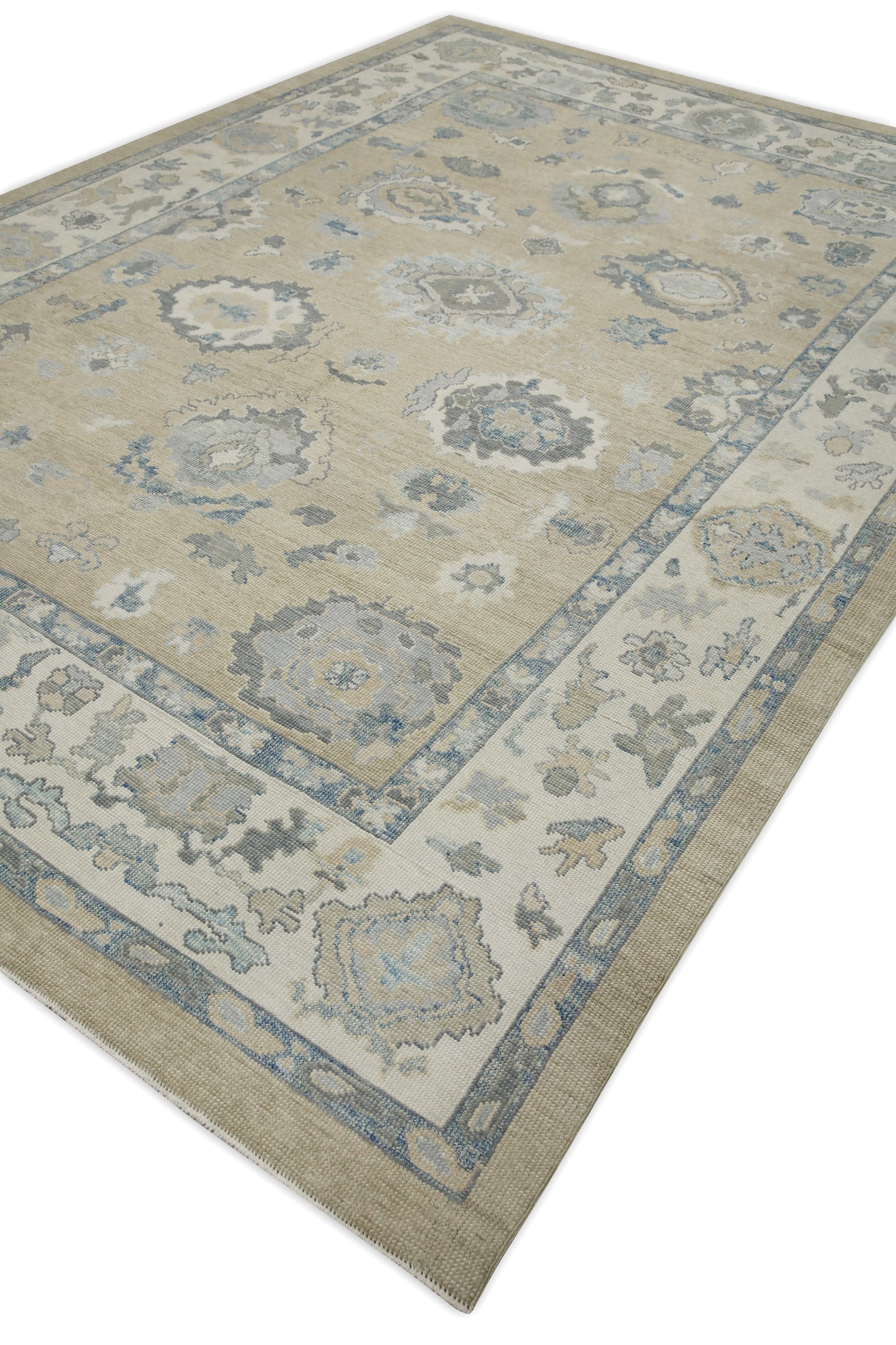 Turkish Oushak Rug 8'6" x 12'5" #7706