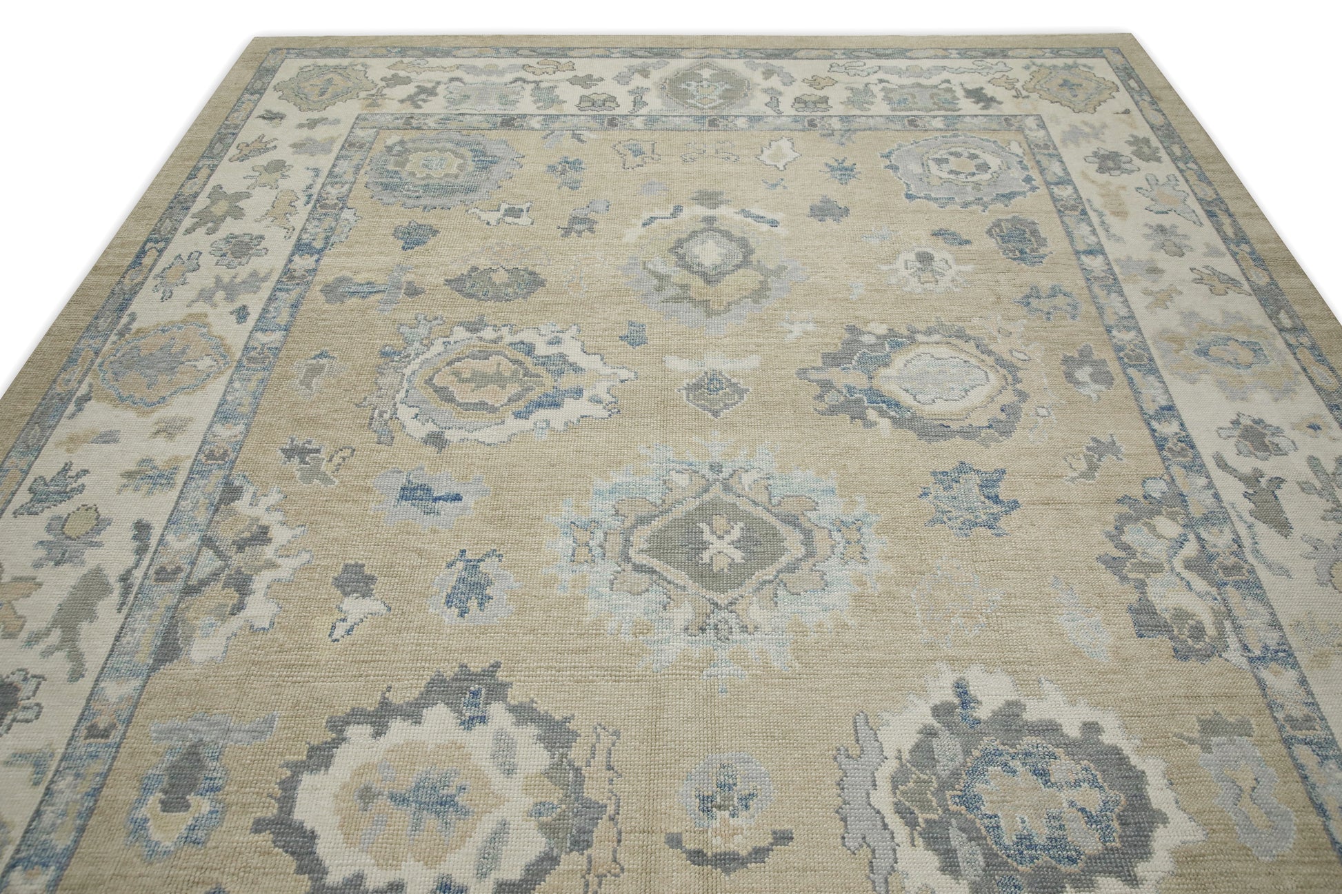 Turkish Oushak Rug 8'6" x 12'5" #7706