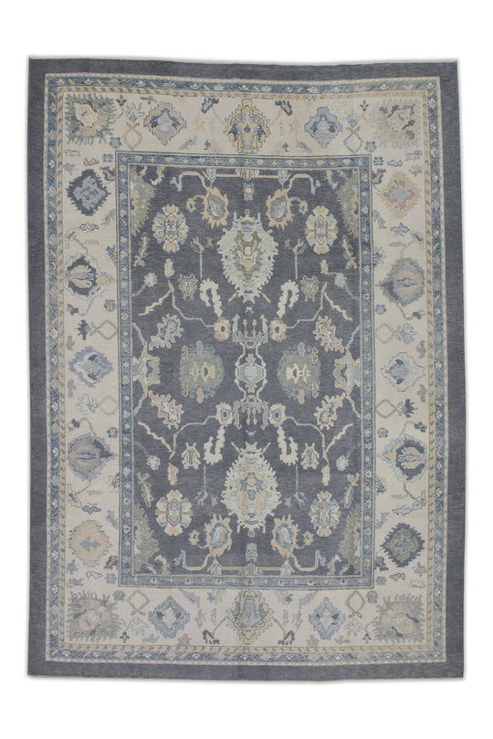 #7604 Turkish Oushak 8'9" x 12'2"