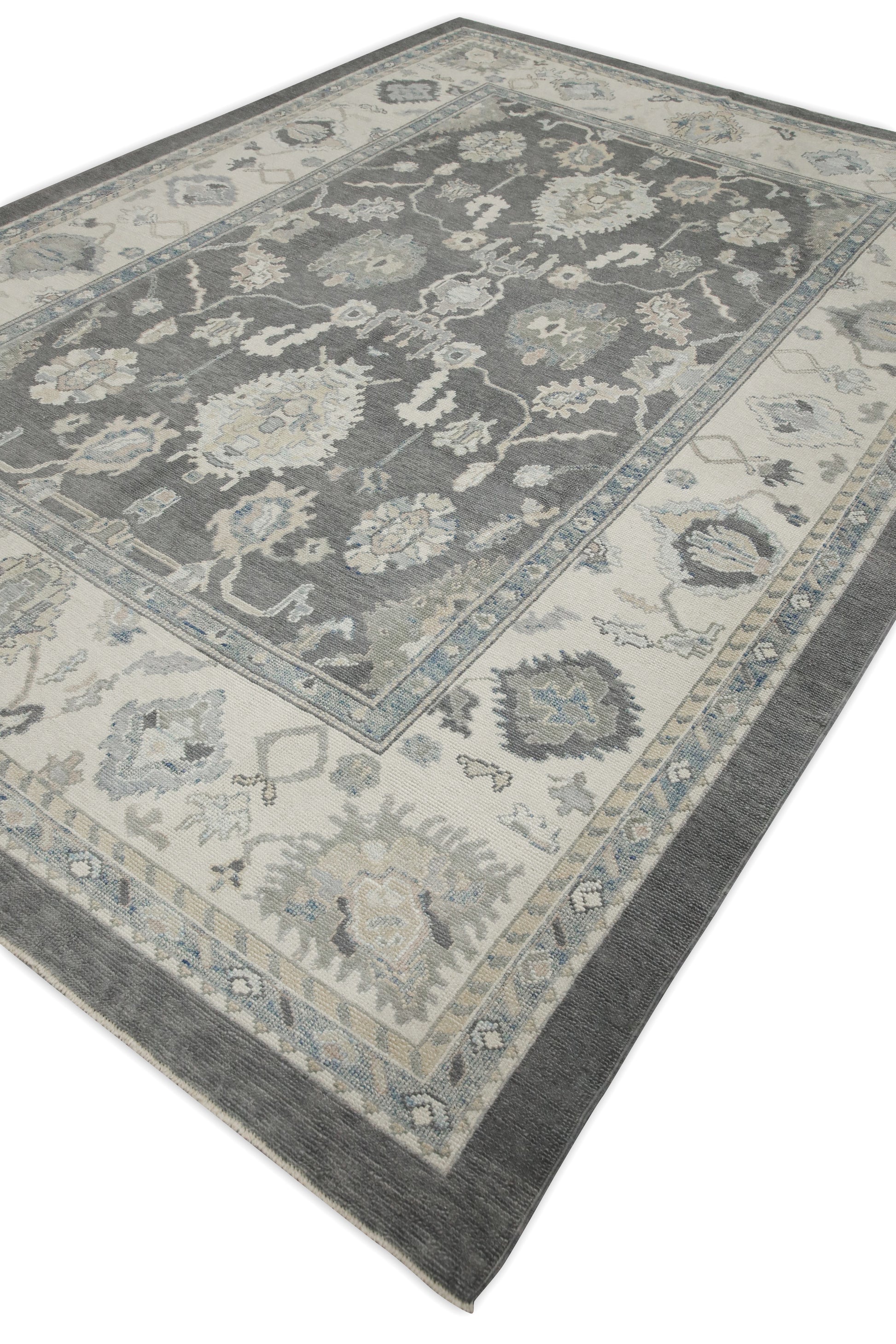 Turkish Oushak Rug 8'9" x 12'2" #7604