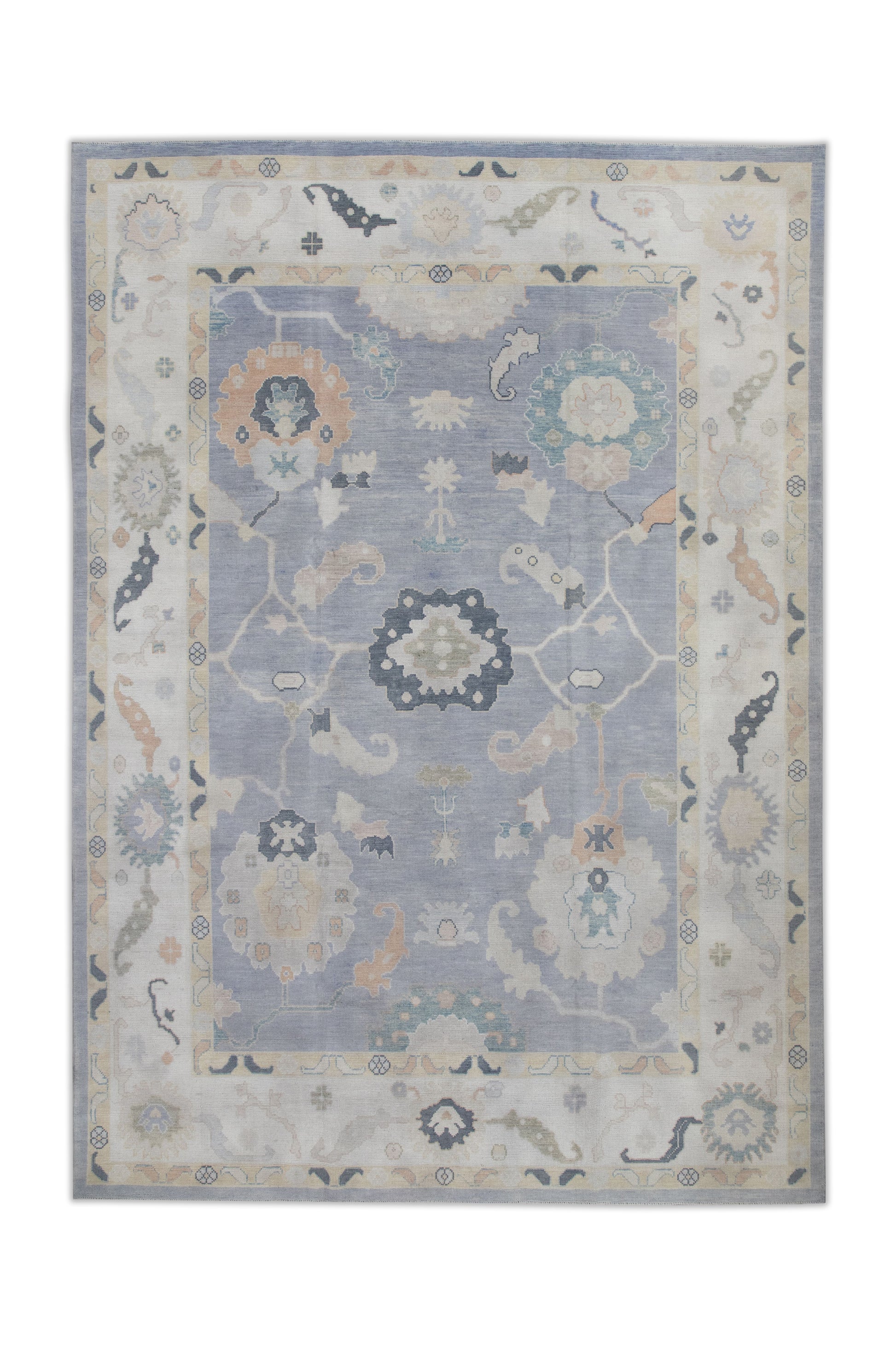 Turkish Oushak Rug 9'6" x 12'8" #8006