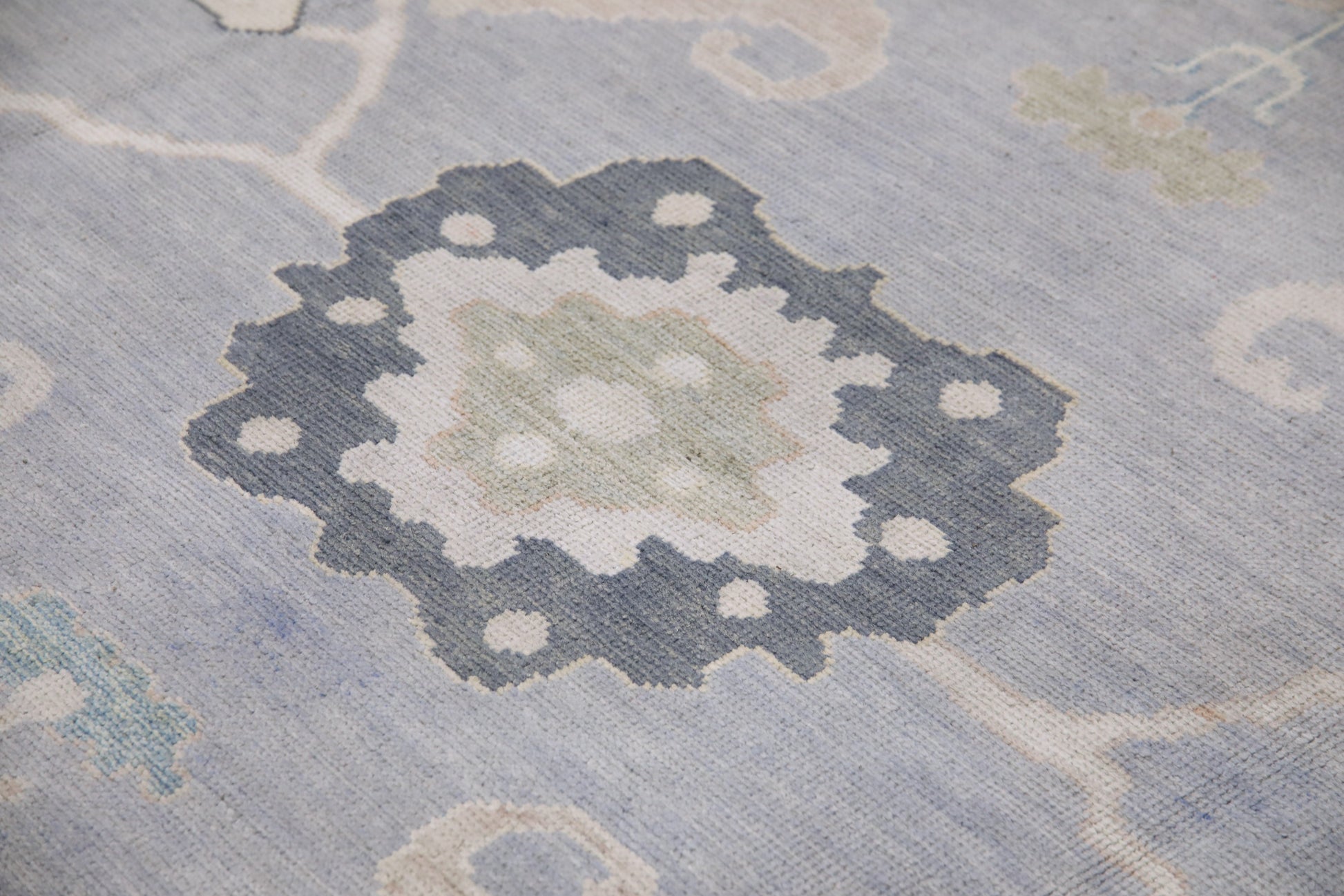 Turkish Oushak Rug 9'6" x 12'8" #8006