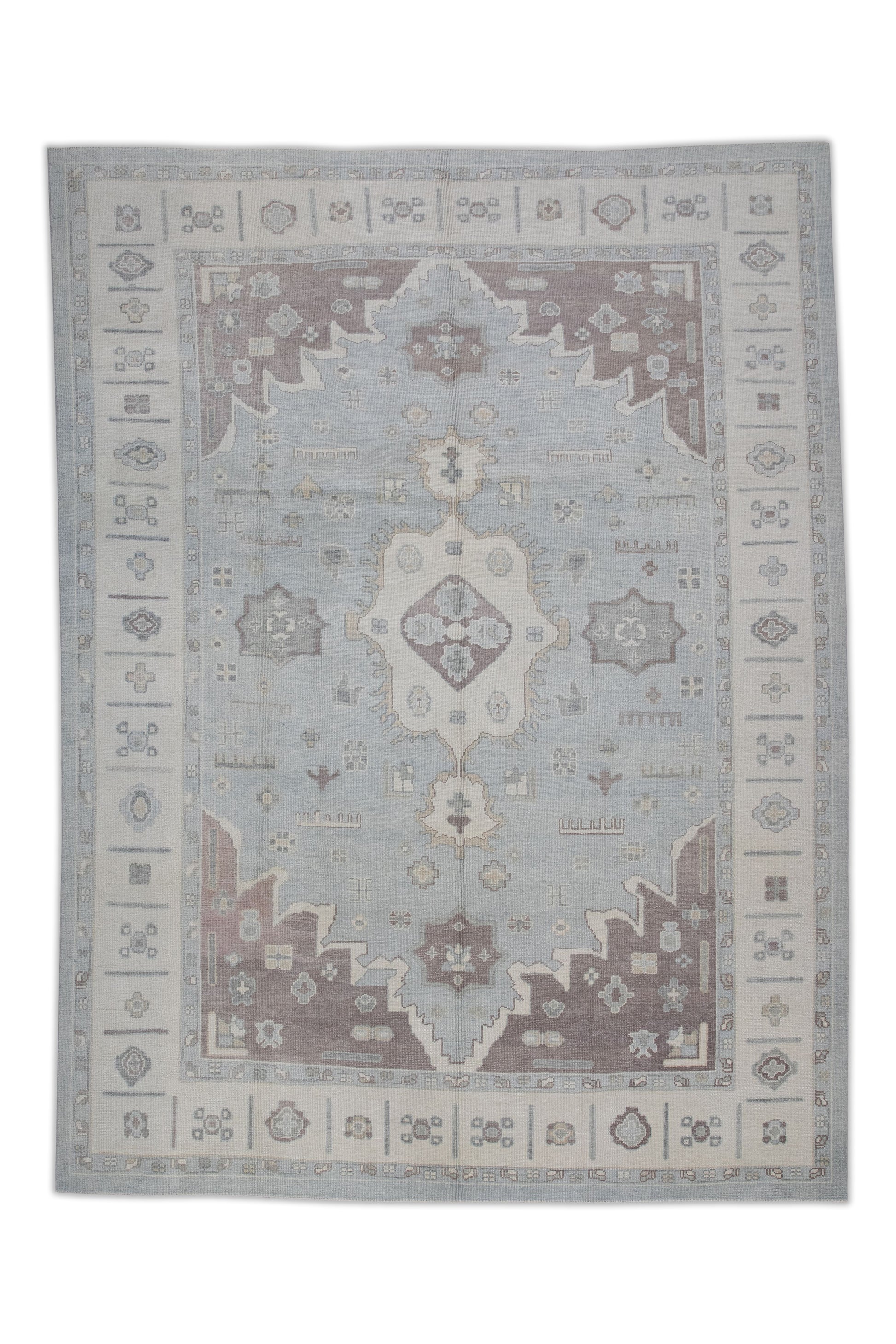 Turkish Oushak Rug 9'11" x 12'4" #8221