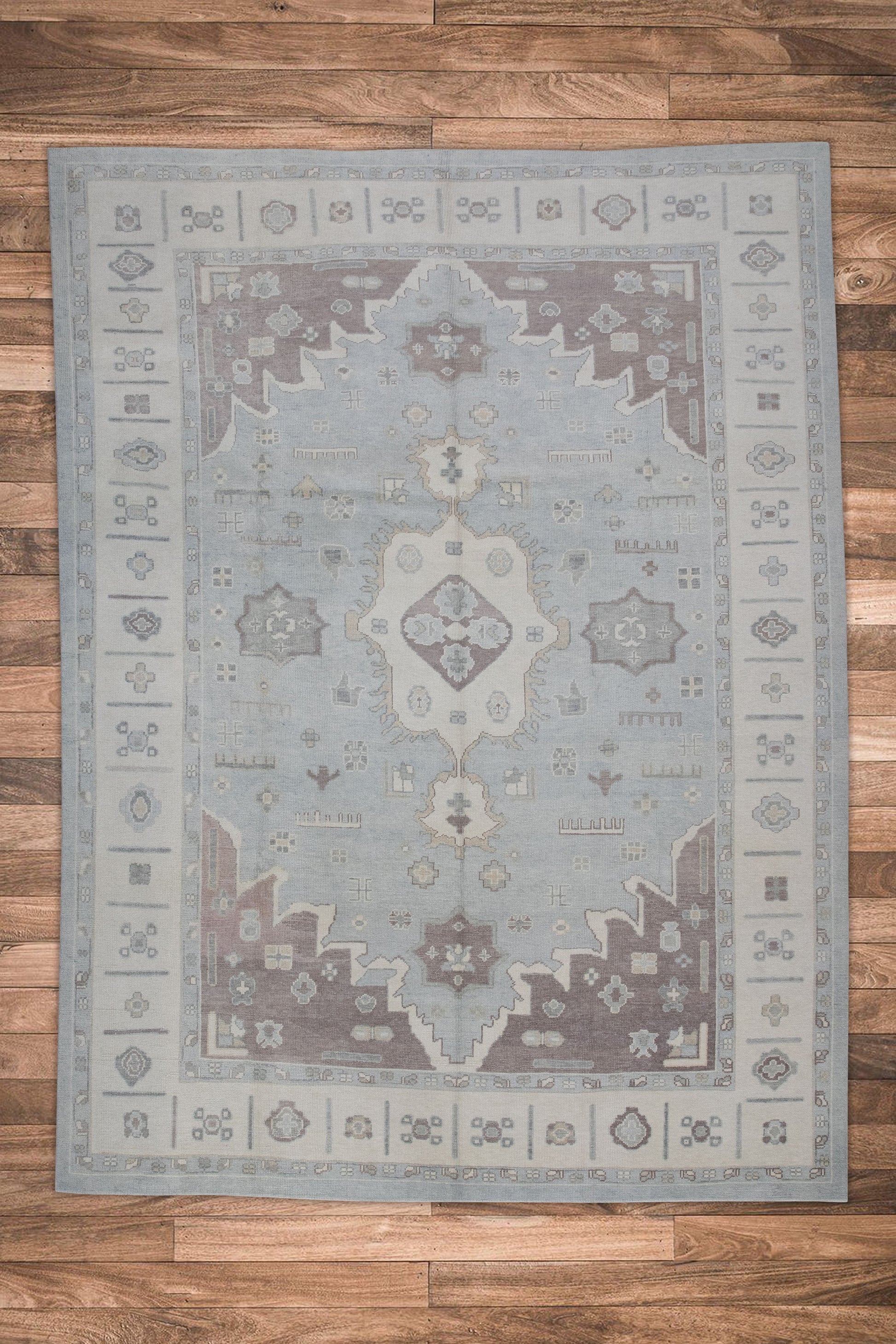 Turkish Oushak Rug 9'11" x 12'4" #8221
