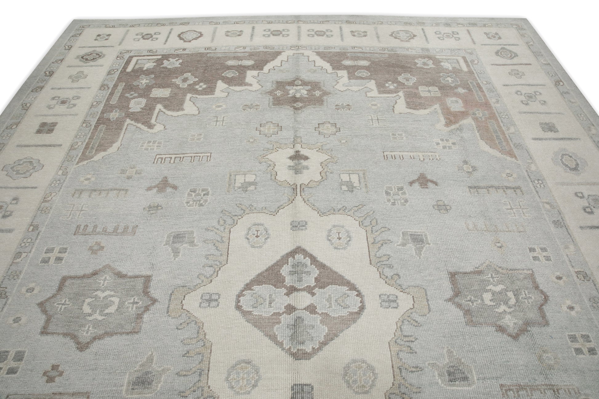 Turkish Oushak Rug 9'11" x 12'4" #8221
