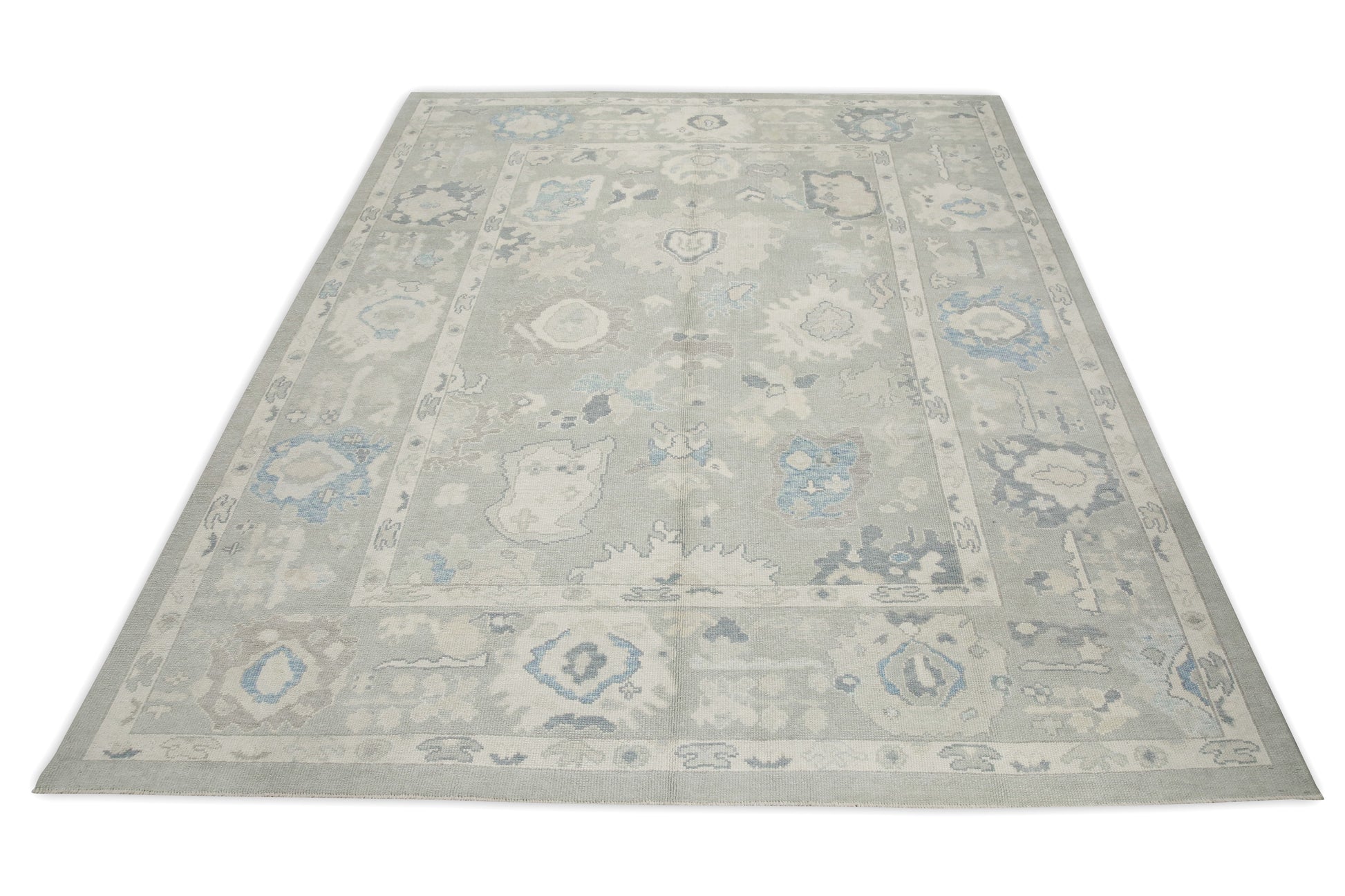 Turkish Oushak Rug 9'7" x 12' #7636