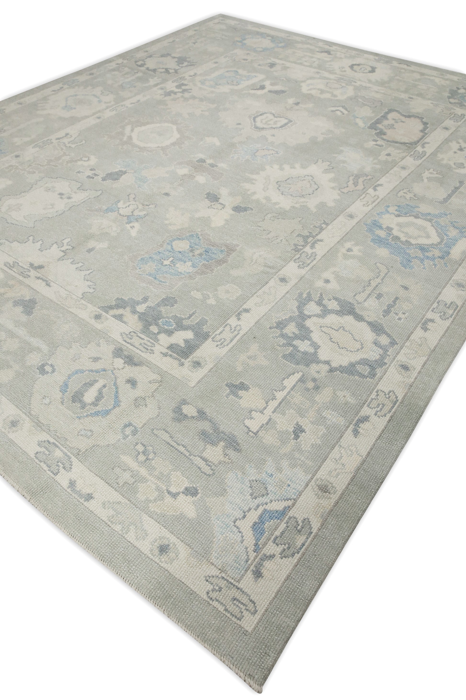 Turkish Oushak Rug 9'7" x 12' #7636