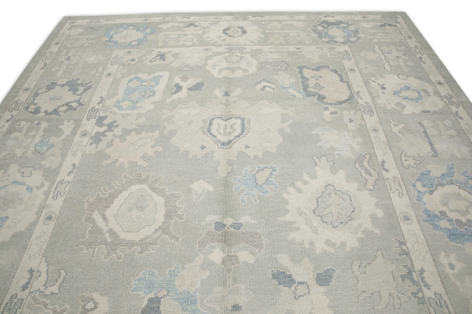 Turkish Oushak Rug 9'7" x 12' #7636