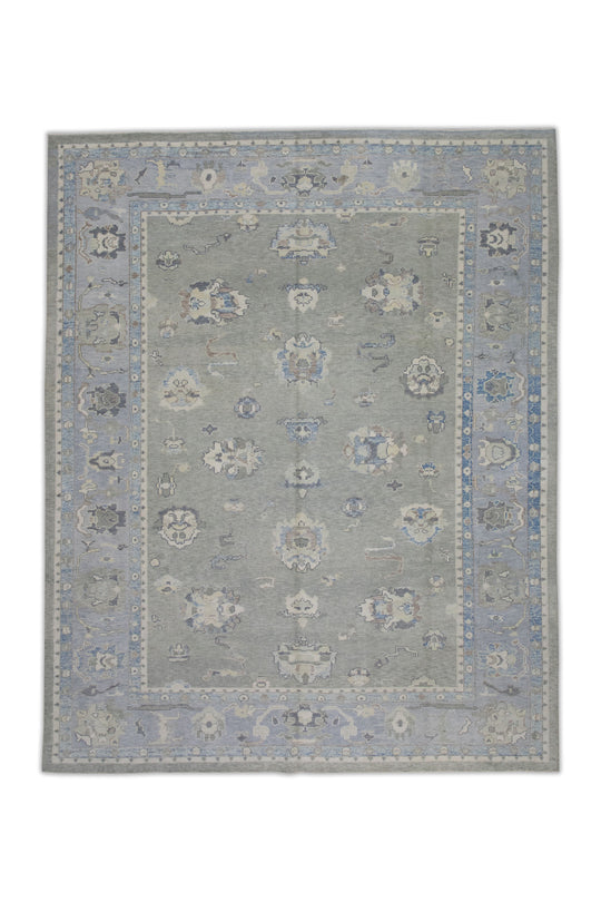 #7857 Turkish Oushak 8'10" x 11'10"