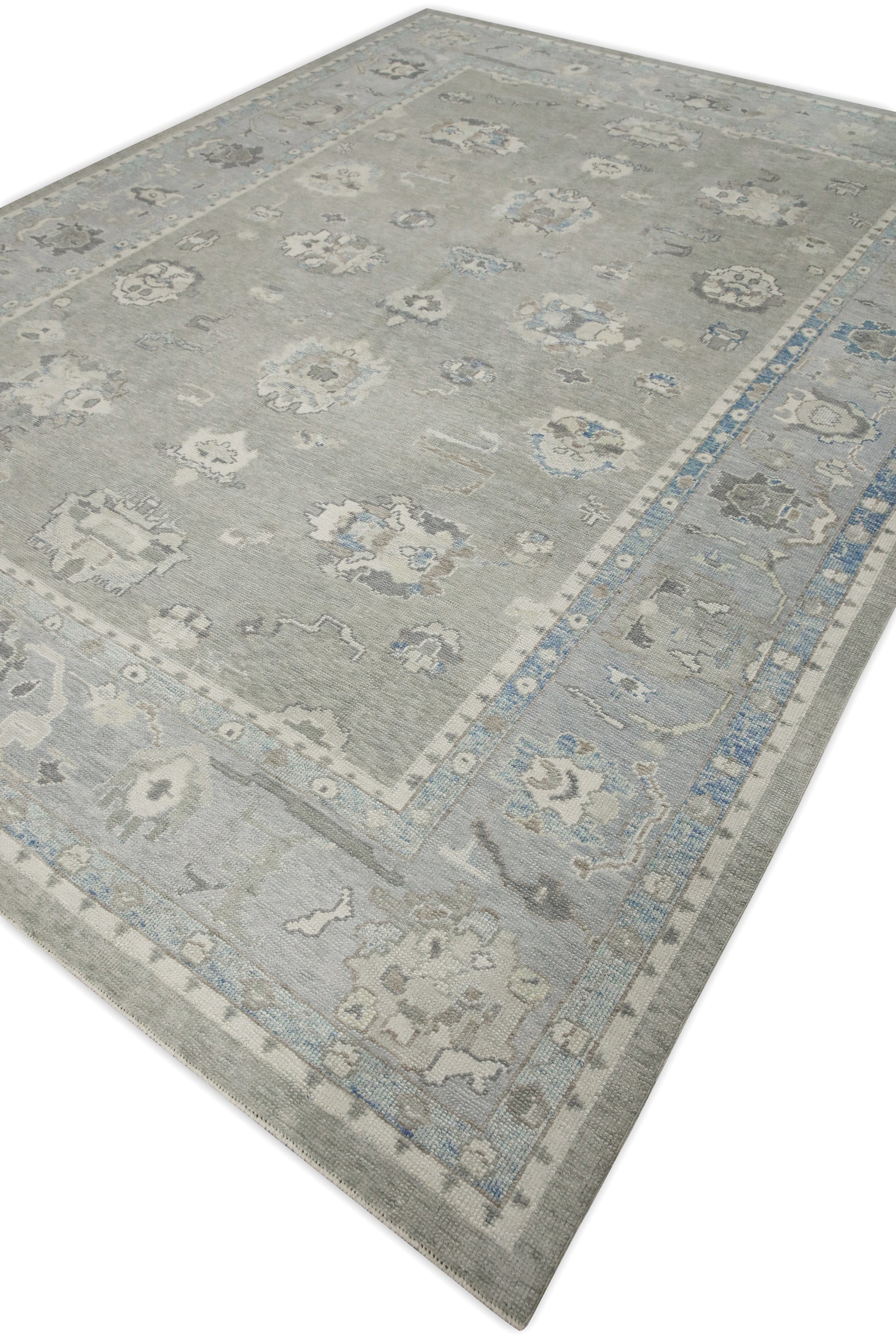 Turkish Oushak Rug 8'10" x 11'10" #7857