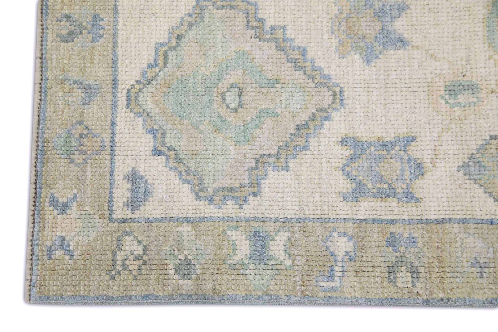 Turkish Oushak Rug 8'7" x 11'10" #11316
