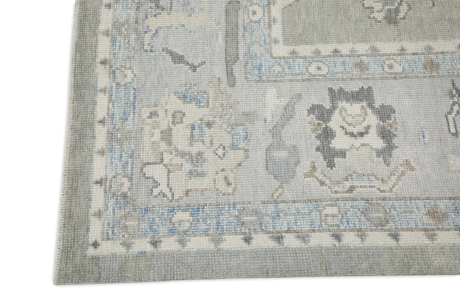Turkish Oushak Rug 8'10" x 11'10" #7857