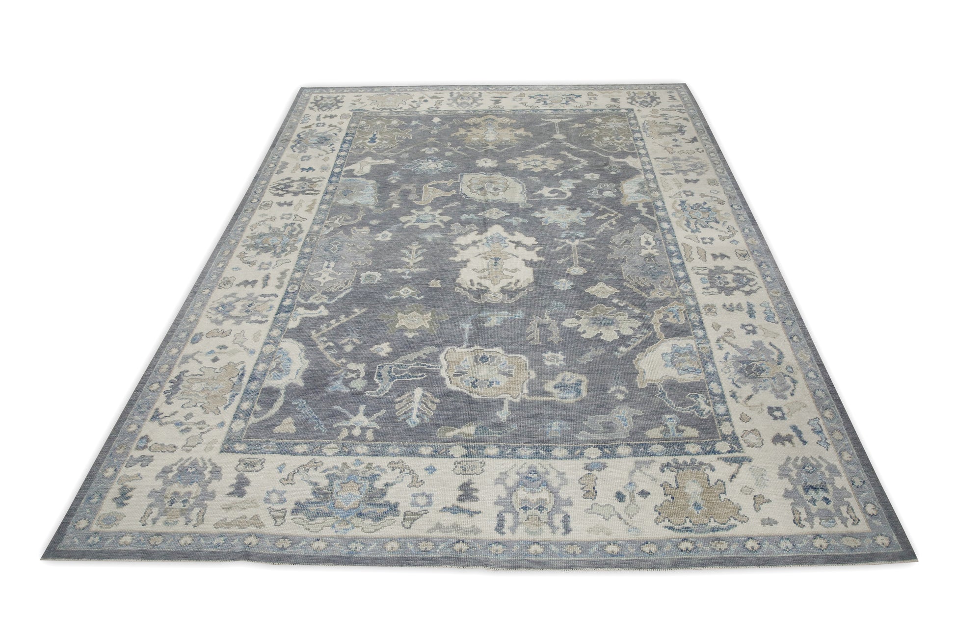 Turkish Oushak Rug 8'9" x 11'5" #7982
