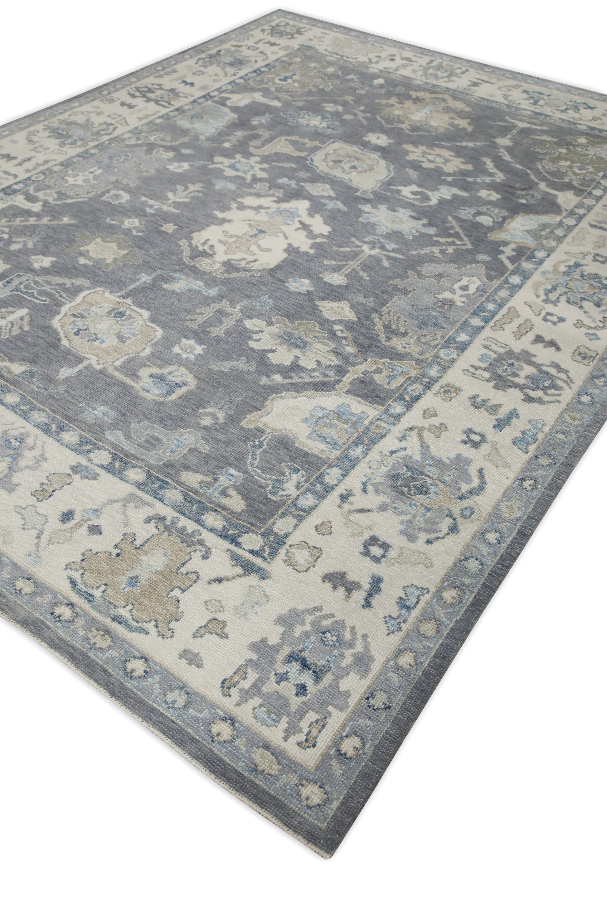Turkish Oushak Rug 8'9" x 11'5" #7982