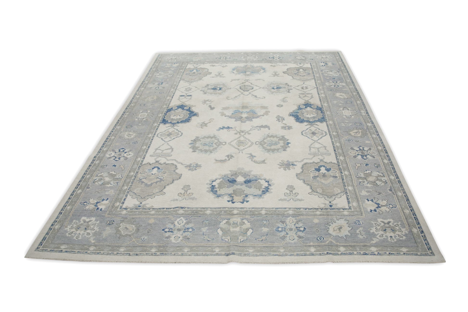 Turkish Oushak Rug 9'4" x 11'7" #7535
