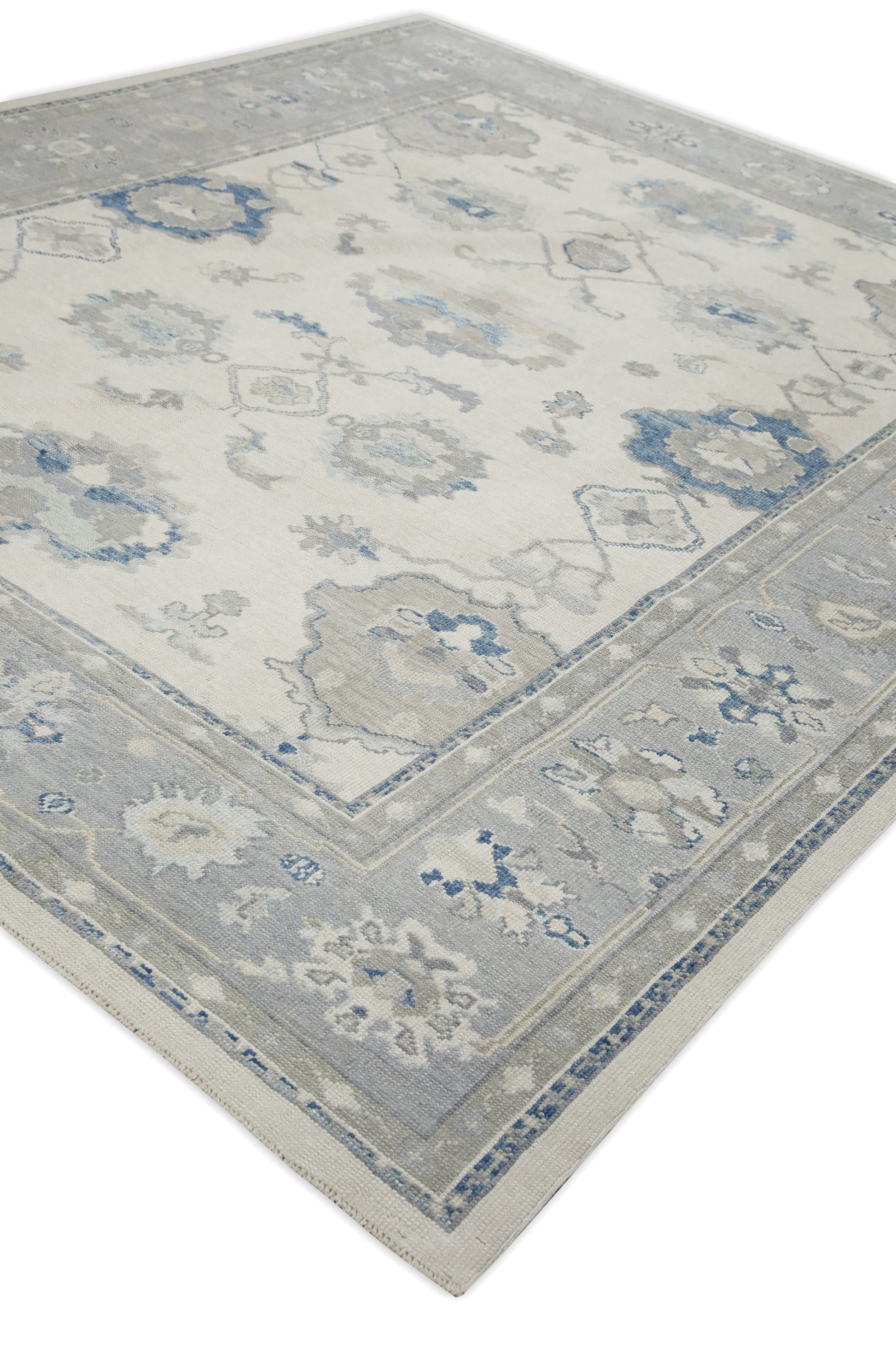 Turkish Oushak Rug 9'4" x 11'7" #7535