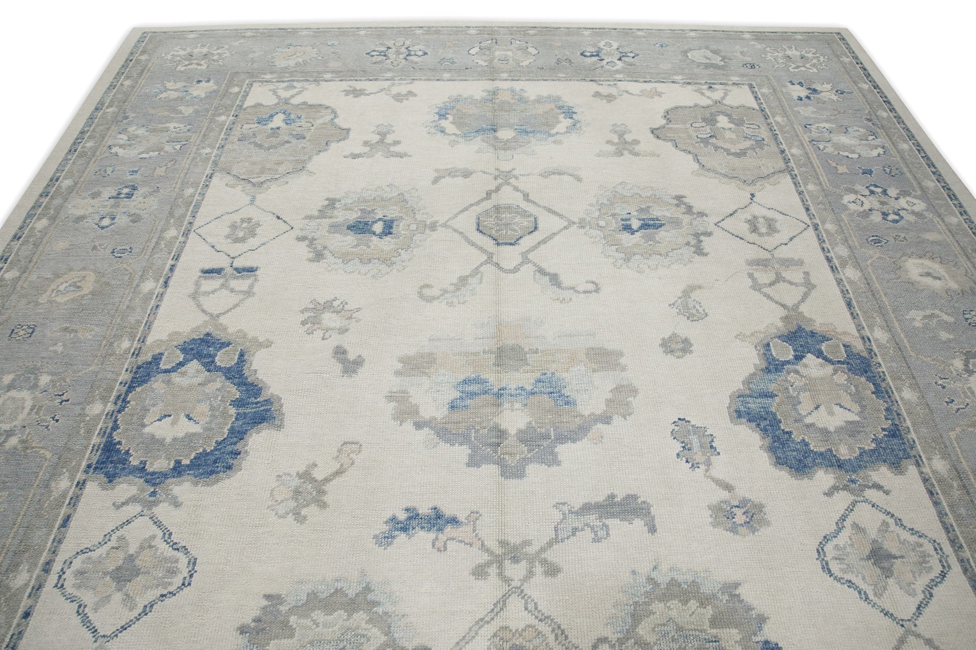 Turkish Oushak Rug 9'4" x 11'7" #7535