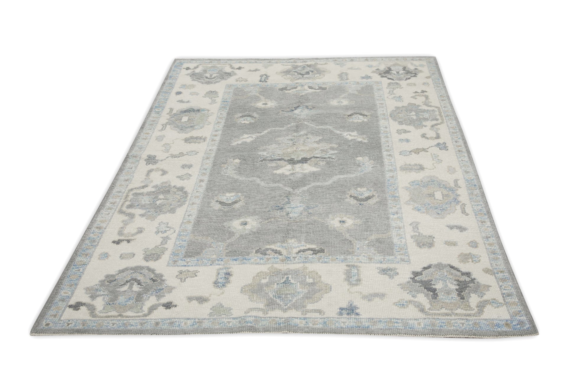 Turkish Oushak Rug 4'9" x 6'5" #7901