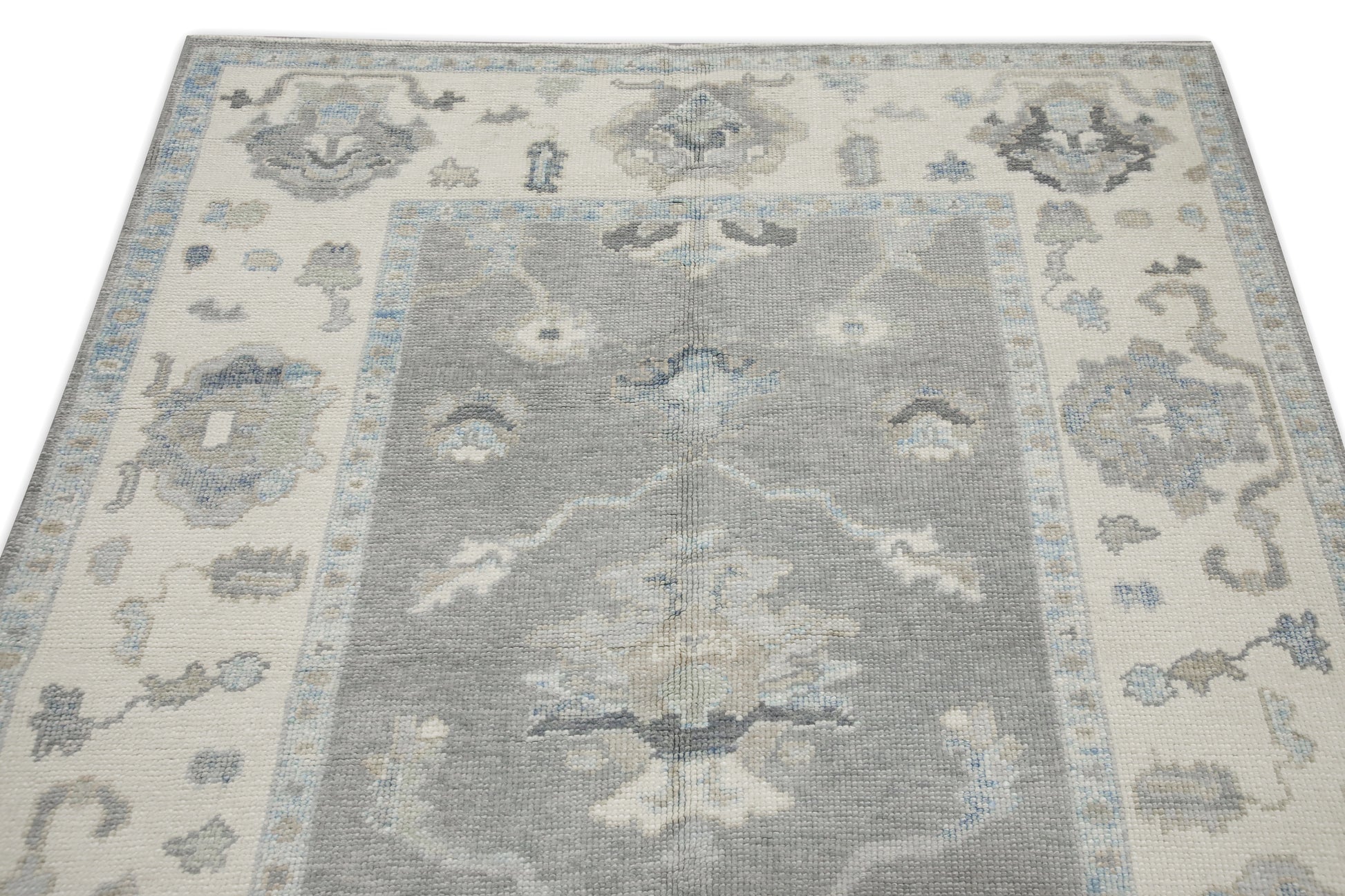 Turkish Oushak Rug 4'9" x 6'5" #7901