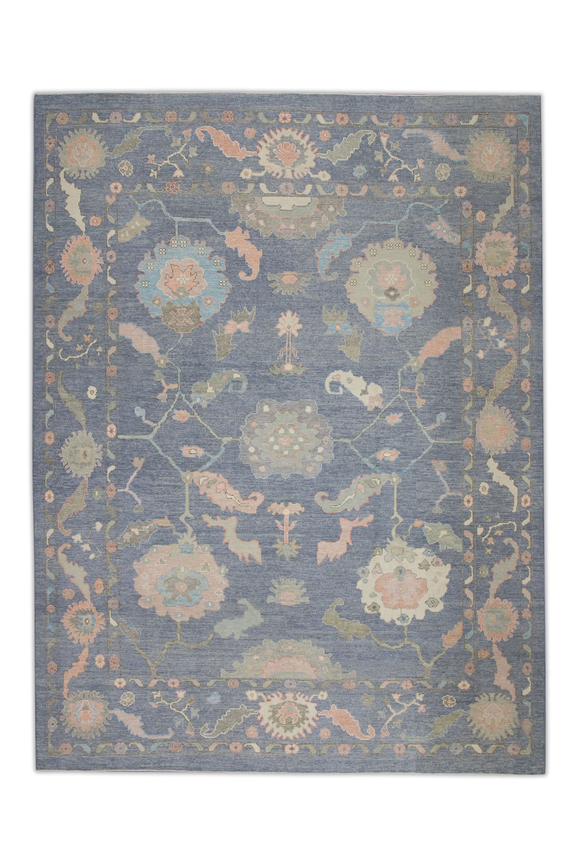 Turkish Oushak Rug 9'4" x 12' #11086